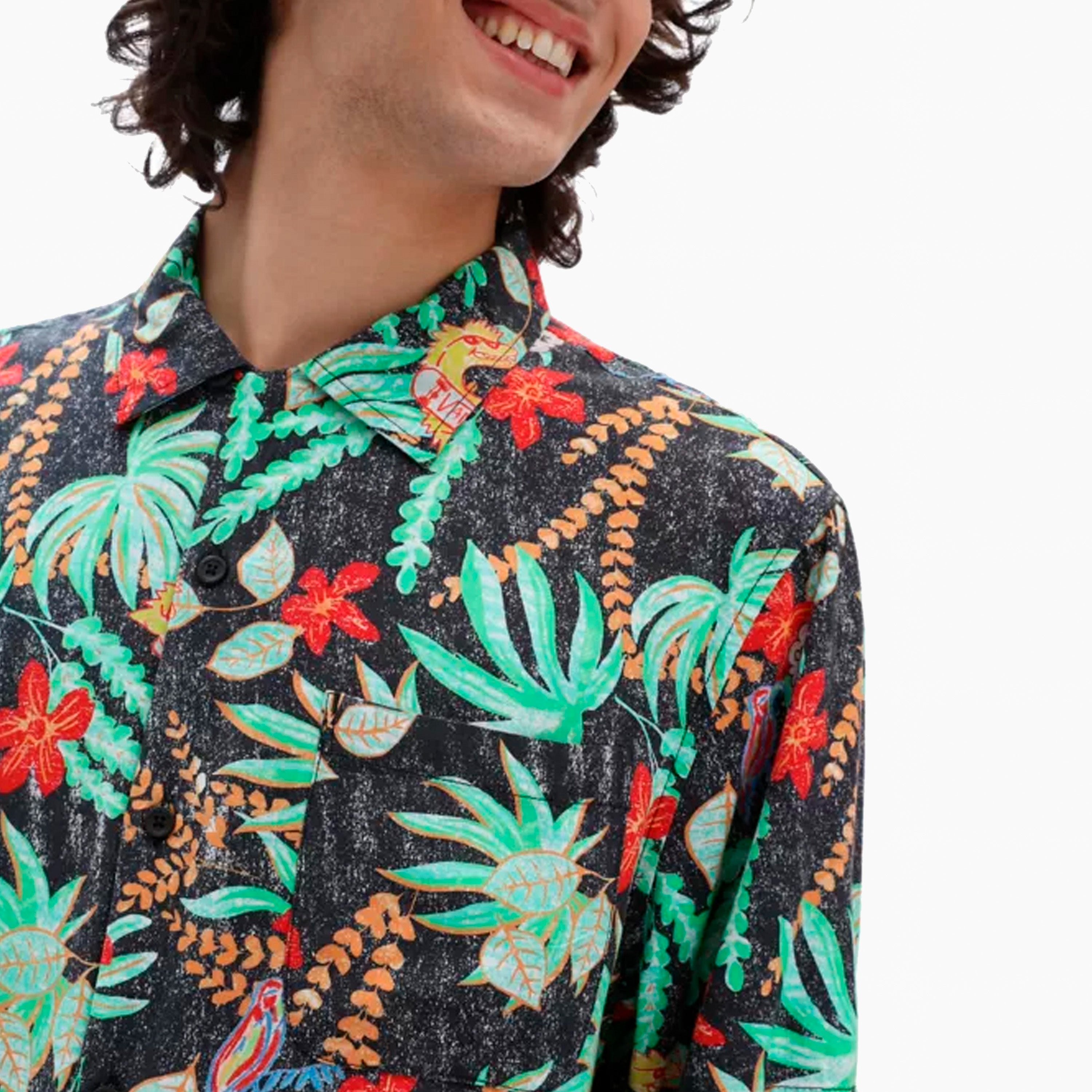 VANS x CRAYOLA SHIRT BLACK & MULTICOLOR - VN0A7SFLYSP