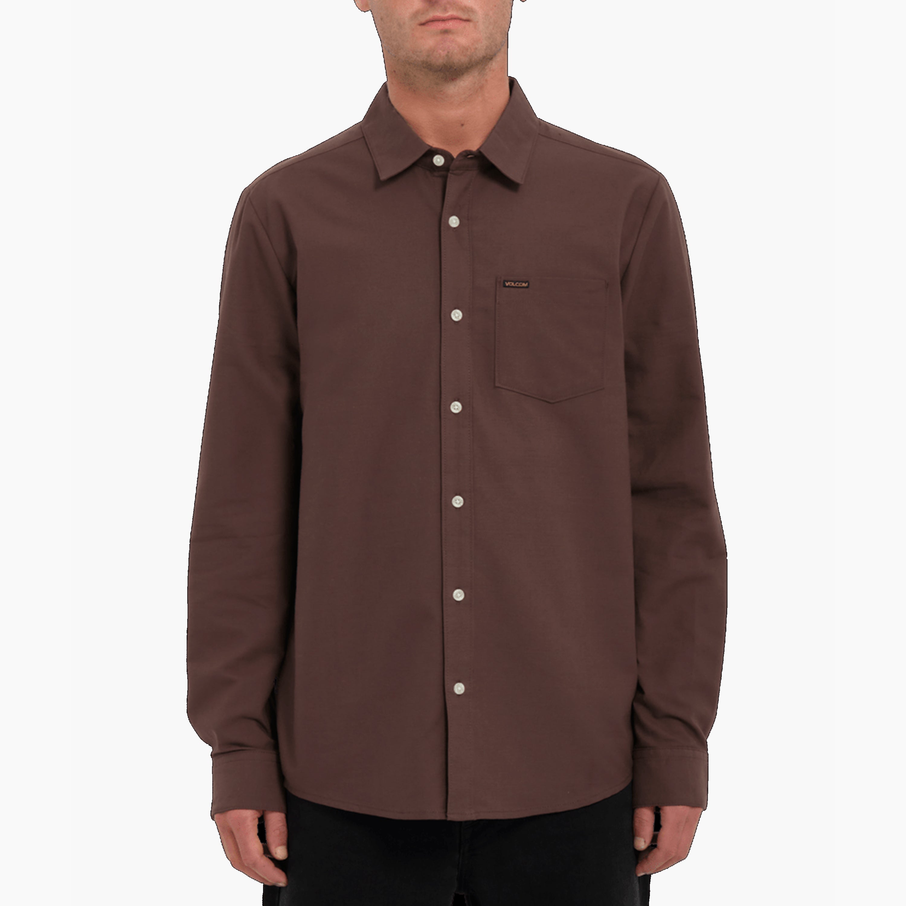 VOLCOM SHIRT VEECO OXFORD PUMICE - A0532310