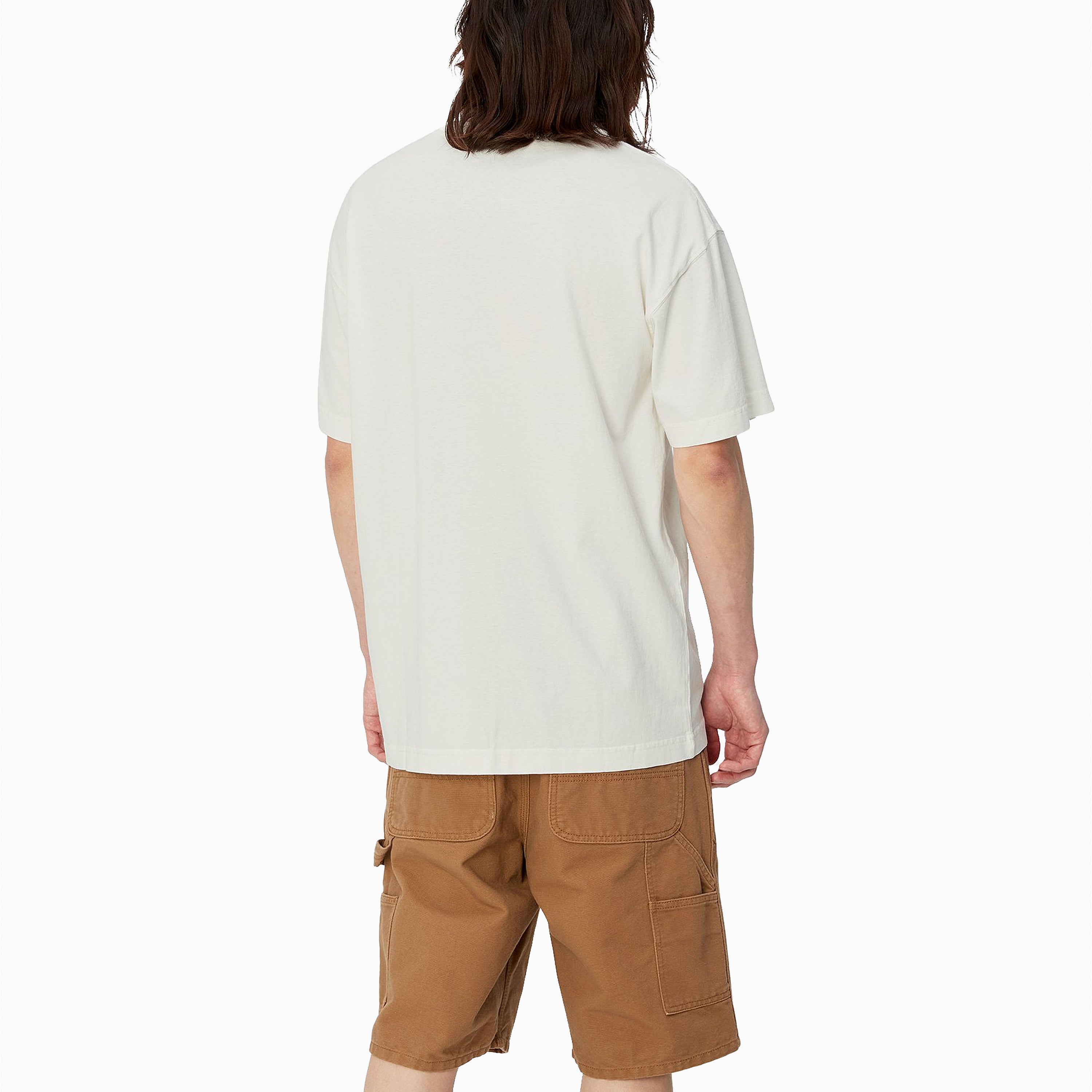 CARHARTT WIP NELSON T-SHIRT WAX GARMENT DYED - I029949