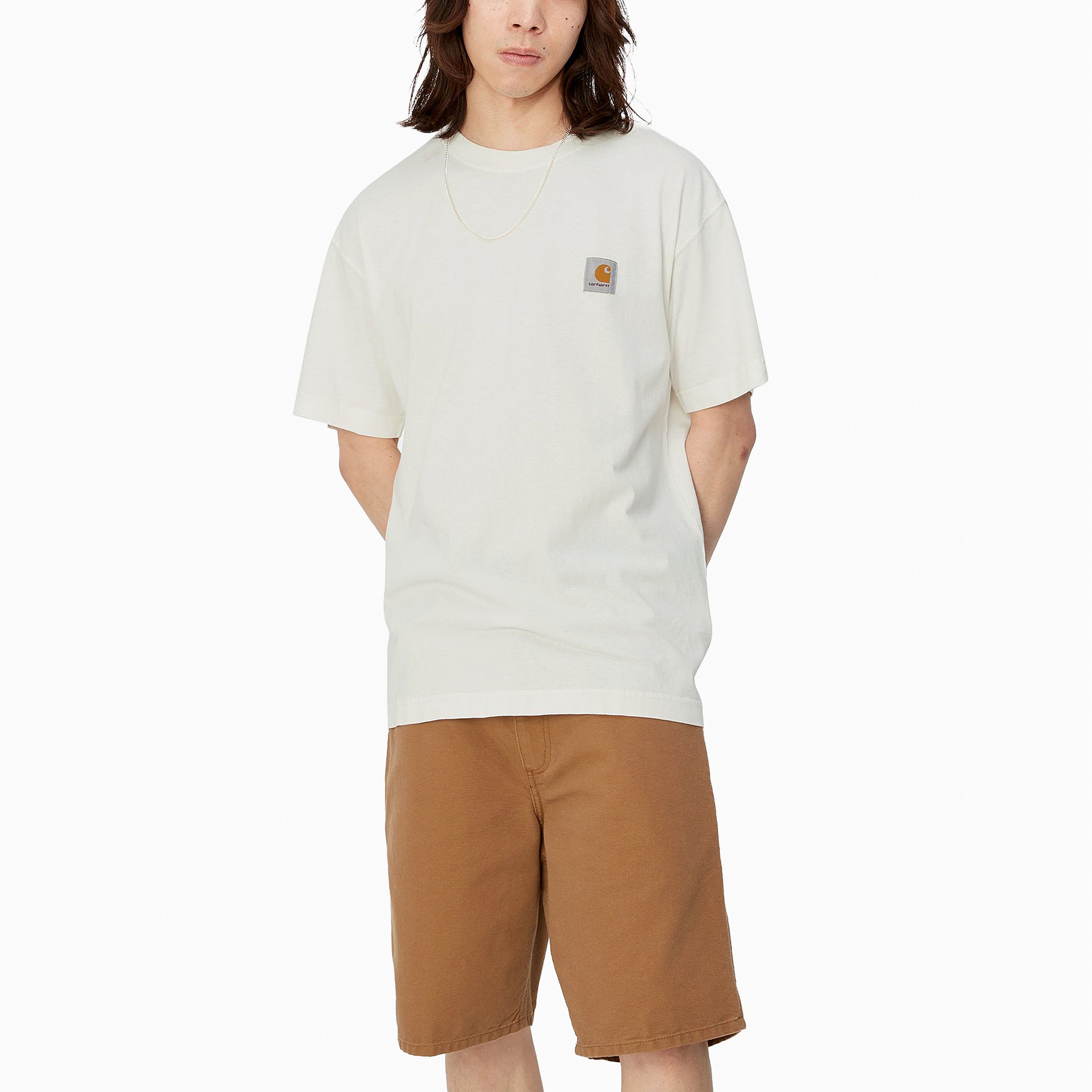 CARHARTT WIP NELSON T-SHIRT CIRE VÊTEMENT TEINT - I029949