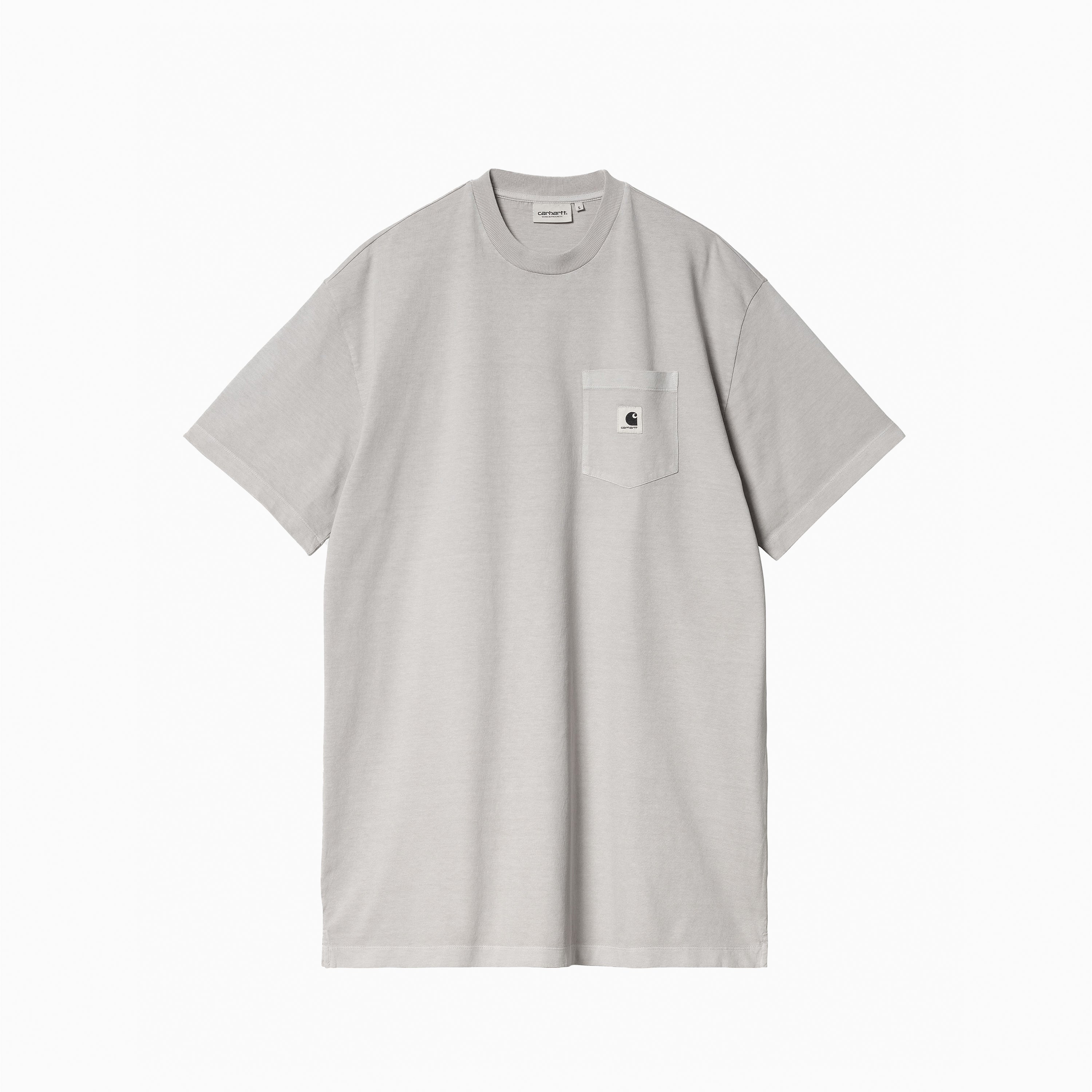 CARHARTT WIP W' NELSON GRAND T-SHIRT SONIC SILVER GARMENT DYED - I031616