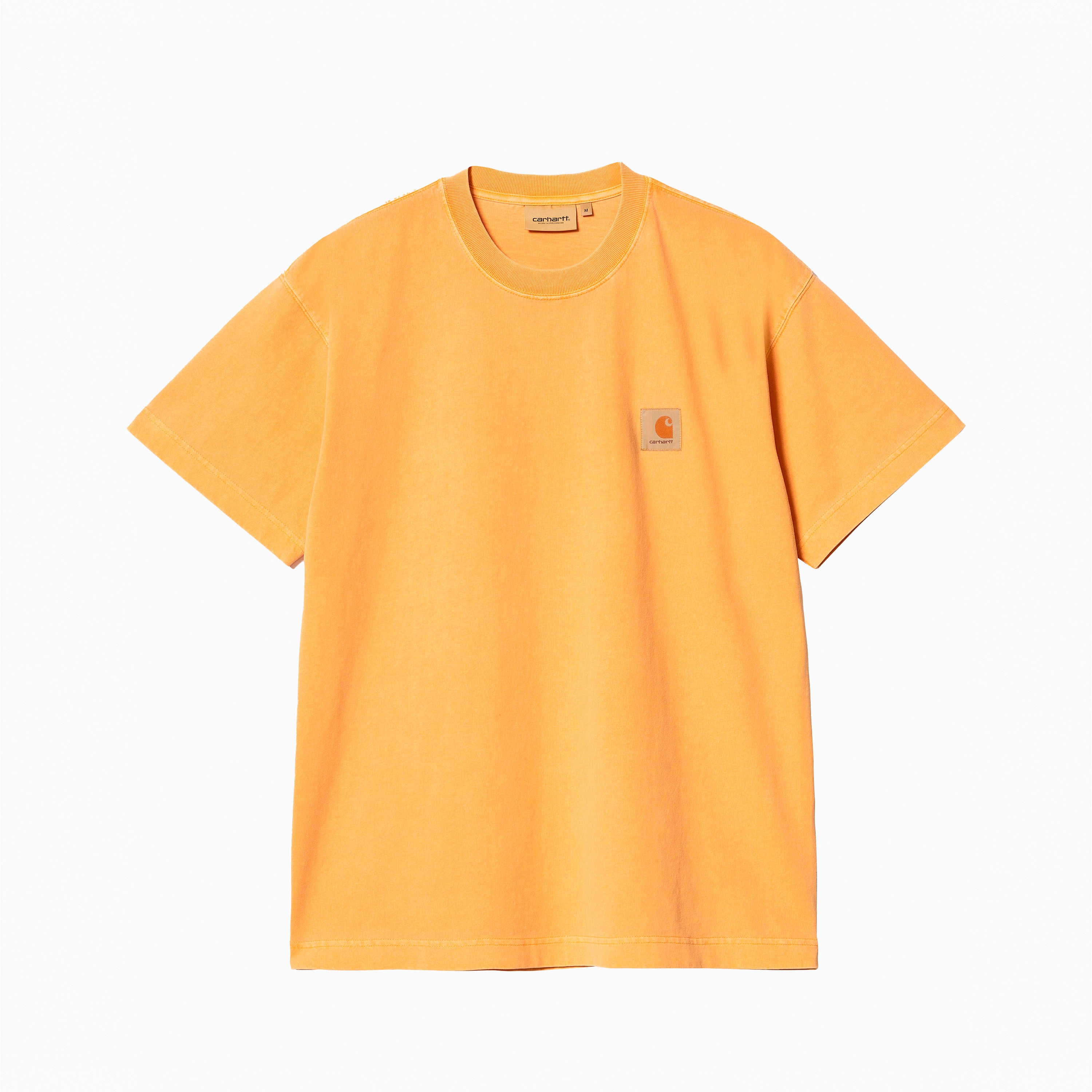 CARHARTT WIP VISTA T-SHIRT WINTER SPICE GARMENT DYED - I030780