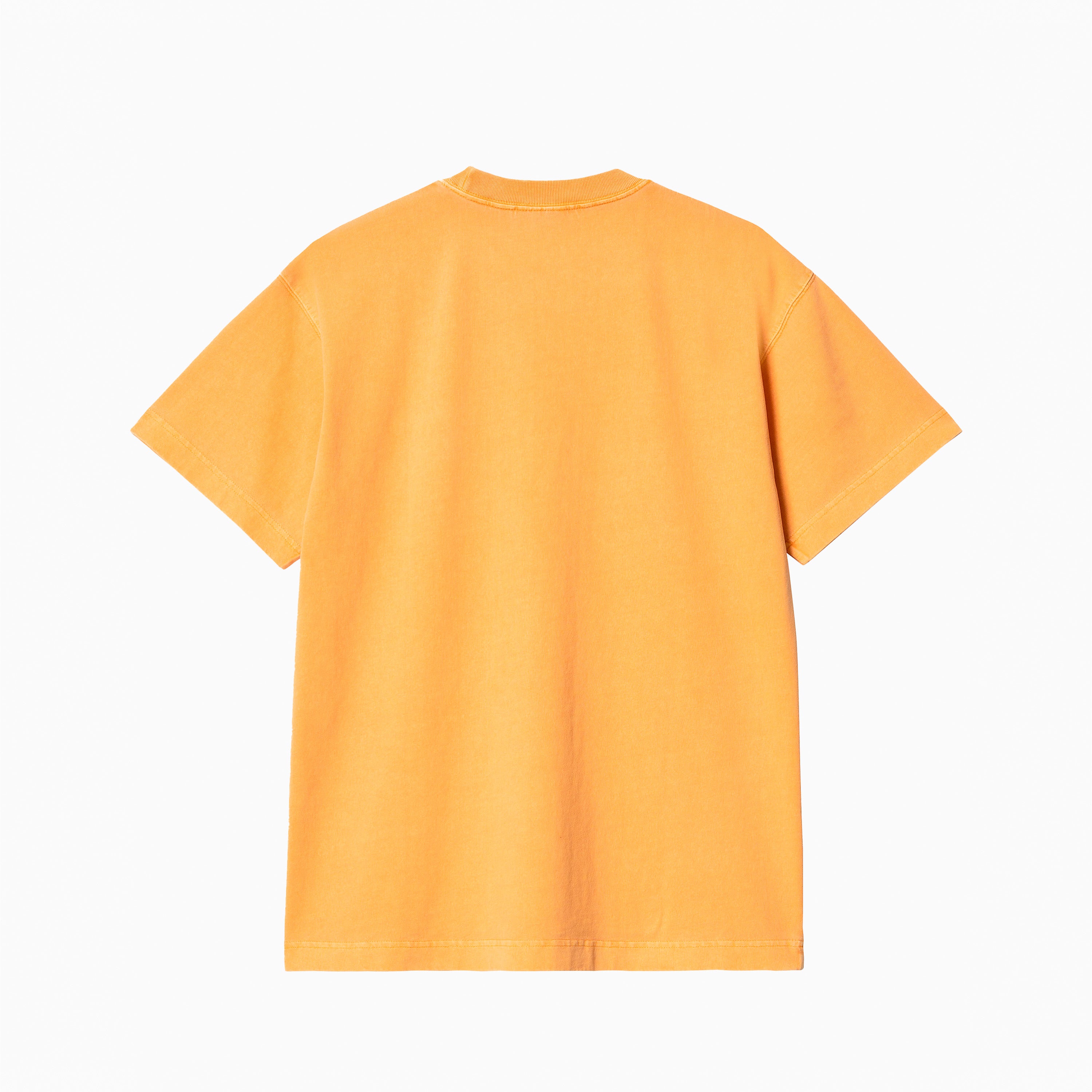 CARHARTT WIP VISTA T-SHIRT WINTER SPICE GARMENT DYED - I030780