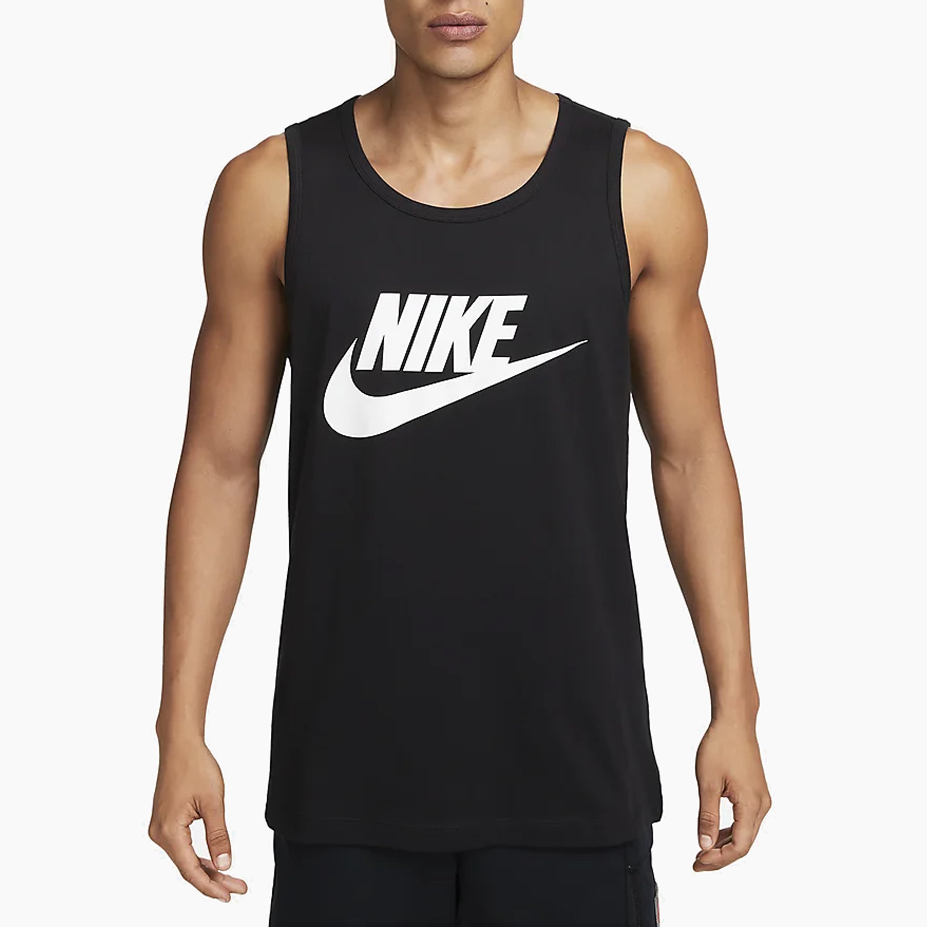 CANOTTA NIKE SPORTSWEAR NERO E BIANCO - AR4991-013