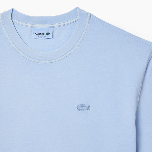 LACOSTE NATURAL DYED JERSEY T-SHIRT BLUE - TH8312