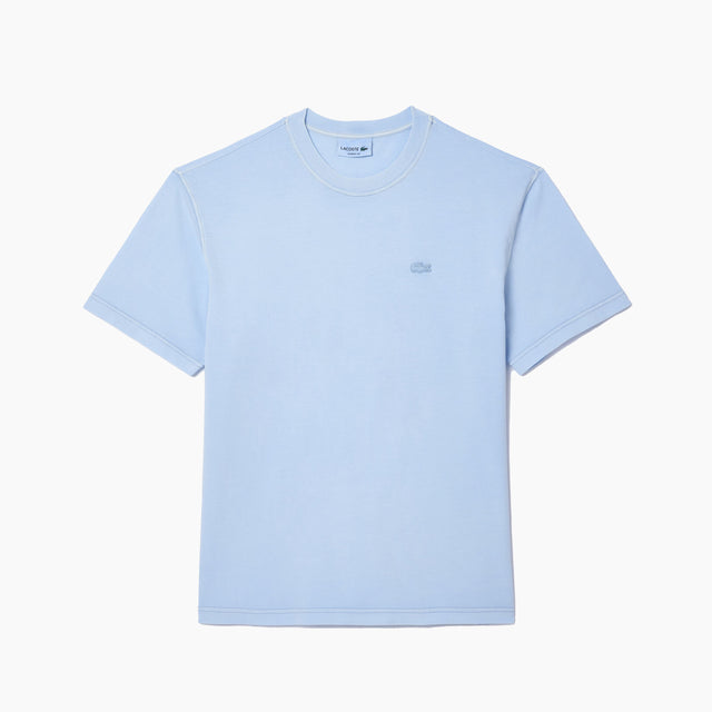 LACOSTE NATURAL DYED JERSEY T-SHIRT BLUE - TH8312