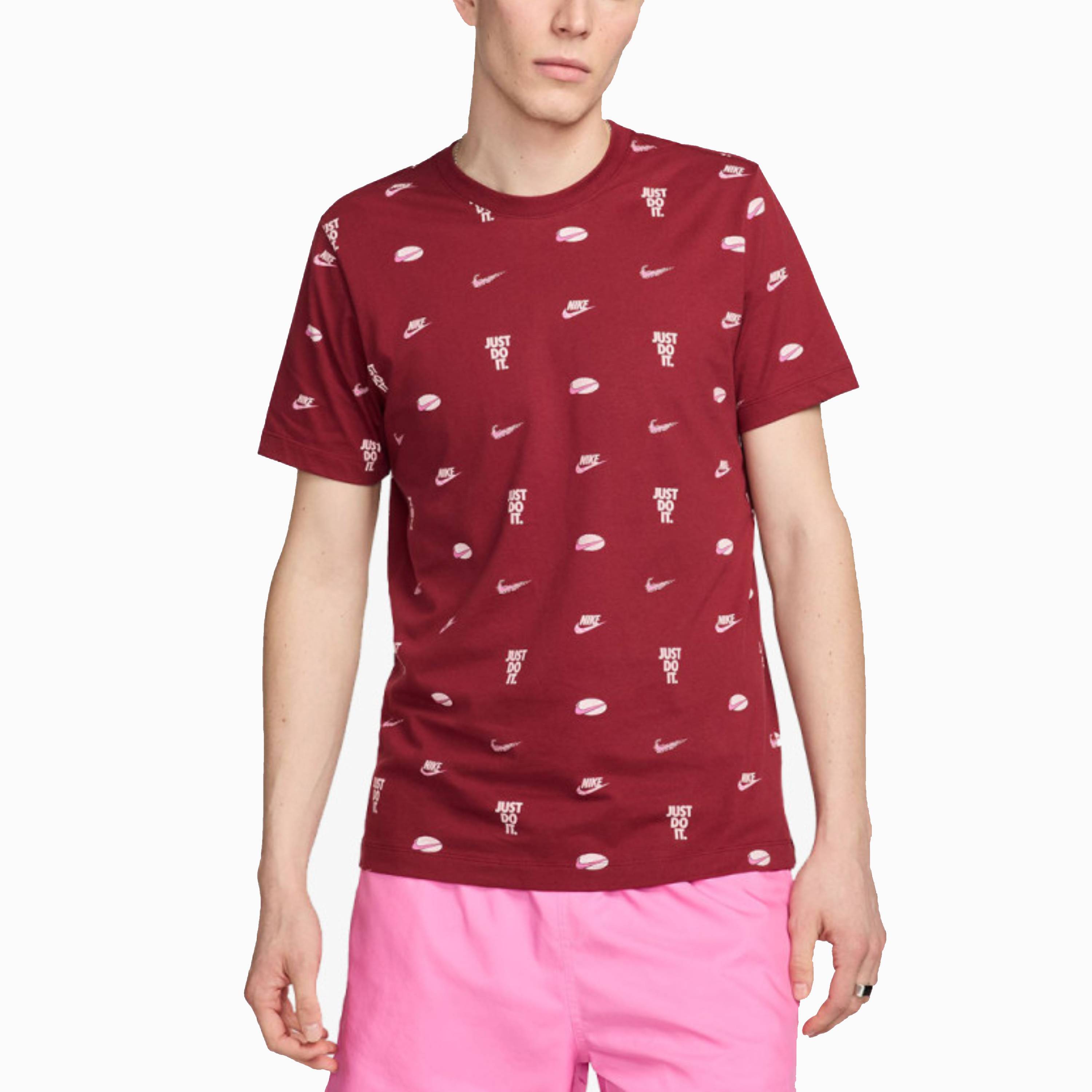 NIKE SPORTSWEAR MAX 90 T-SHIRT RED & WHITE - FQ8036