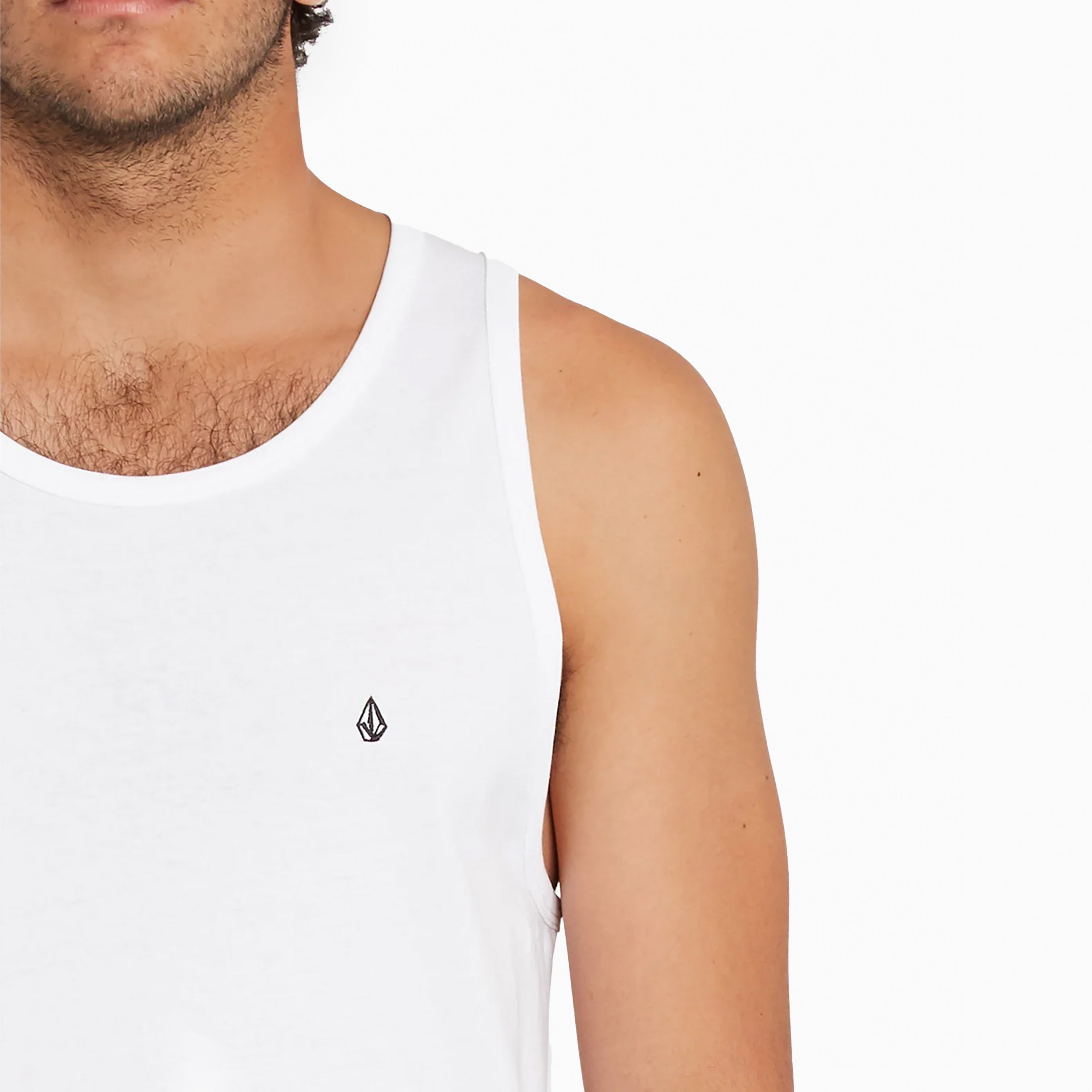 VOLCOM STONE BLANKS BSC TANK WHITE - A4512105