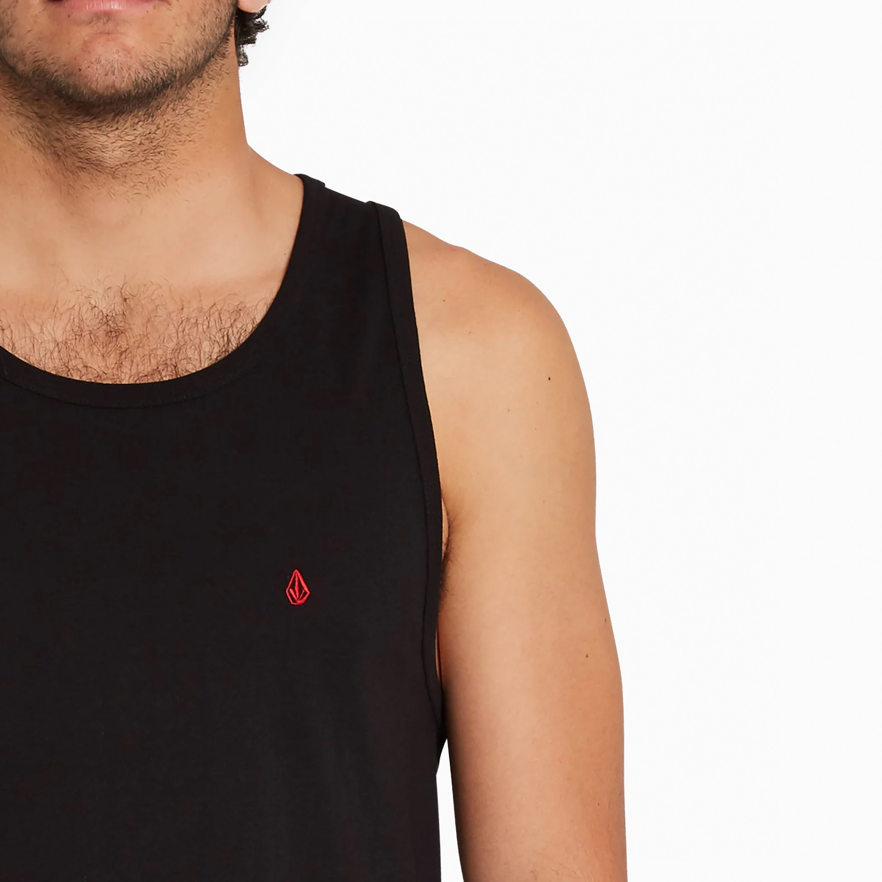 VOLCOM STONE BLANKS BSC TANK BLACK - A4512105