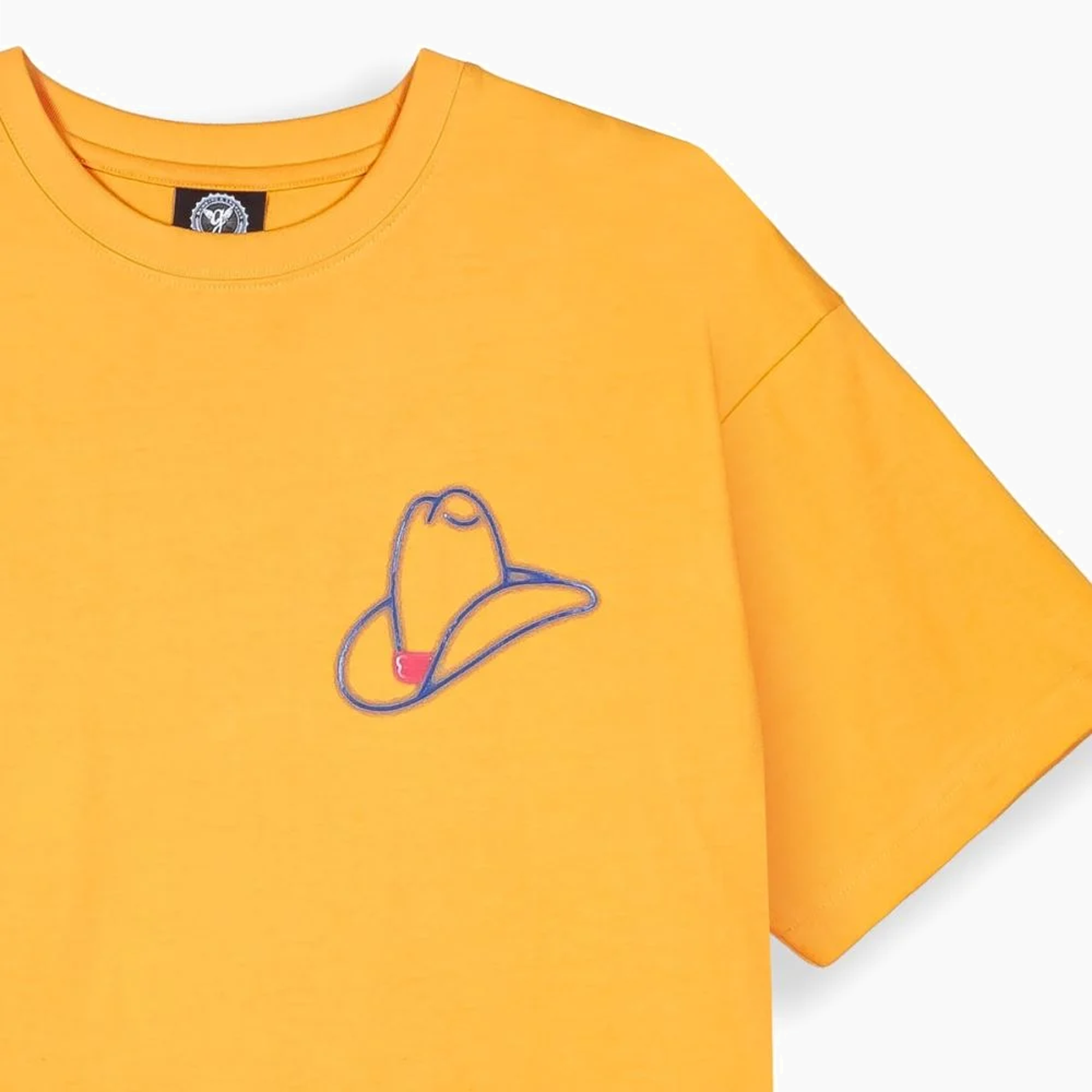 GRIMEY LONE HAND LUCKY LOOTER REGULAR TEE JAUNE GA745-YLW