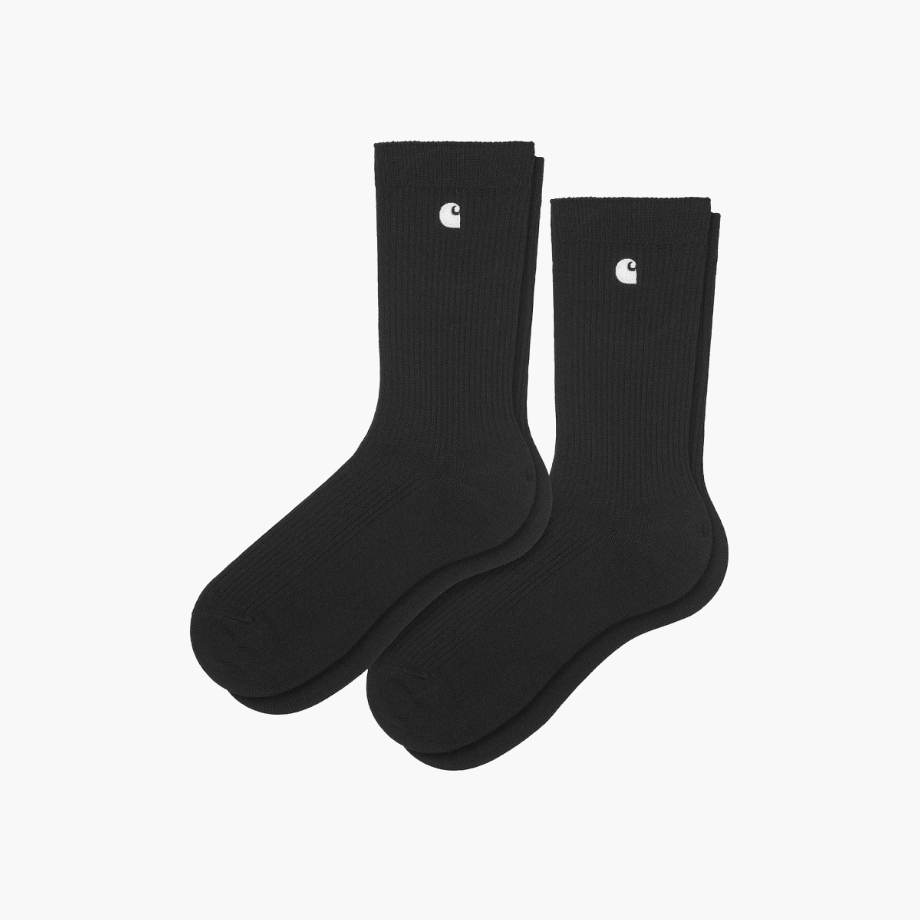 CARHARTT WIP MADISON PACK SOCKS BLACK & WHITE - I030923