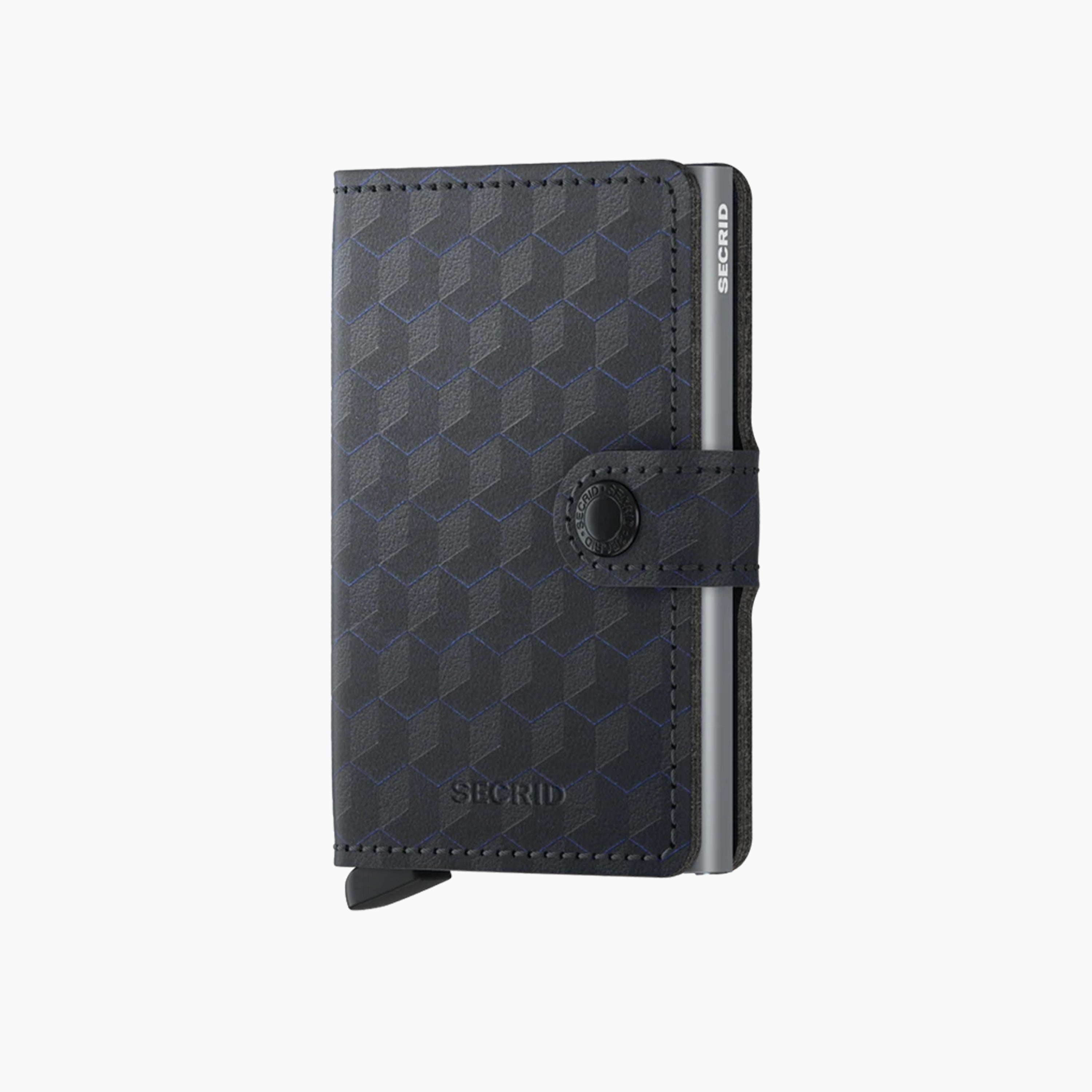 SECRID MINIWALLET CUBIC OPTIQUE NOIR TITANE