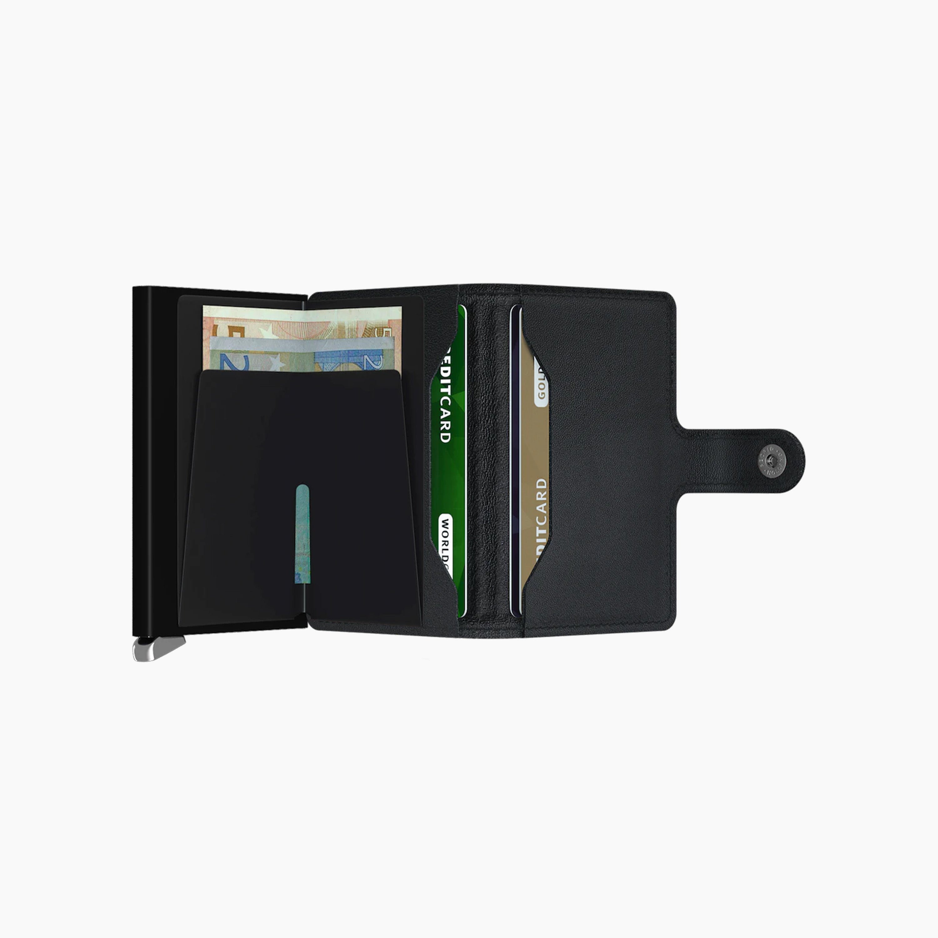 SECRID PREMIUM MINIWALLET EMBOSS LIGNES NOIR ET BLANC