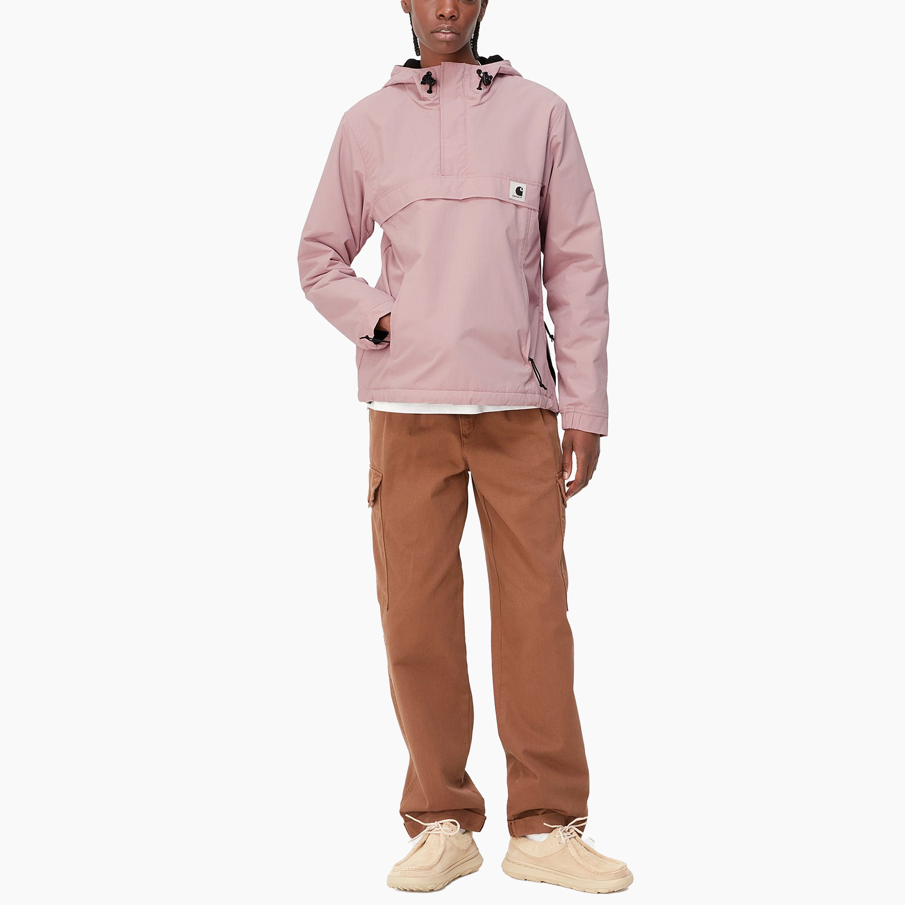 CARHARTT WIP W' NIMBUS VESTE PULL GLASSY ROSE - I003212