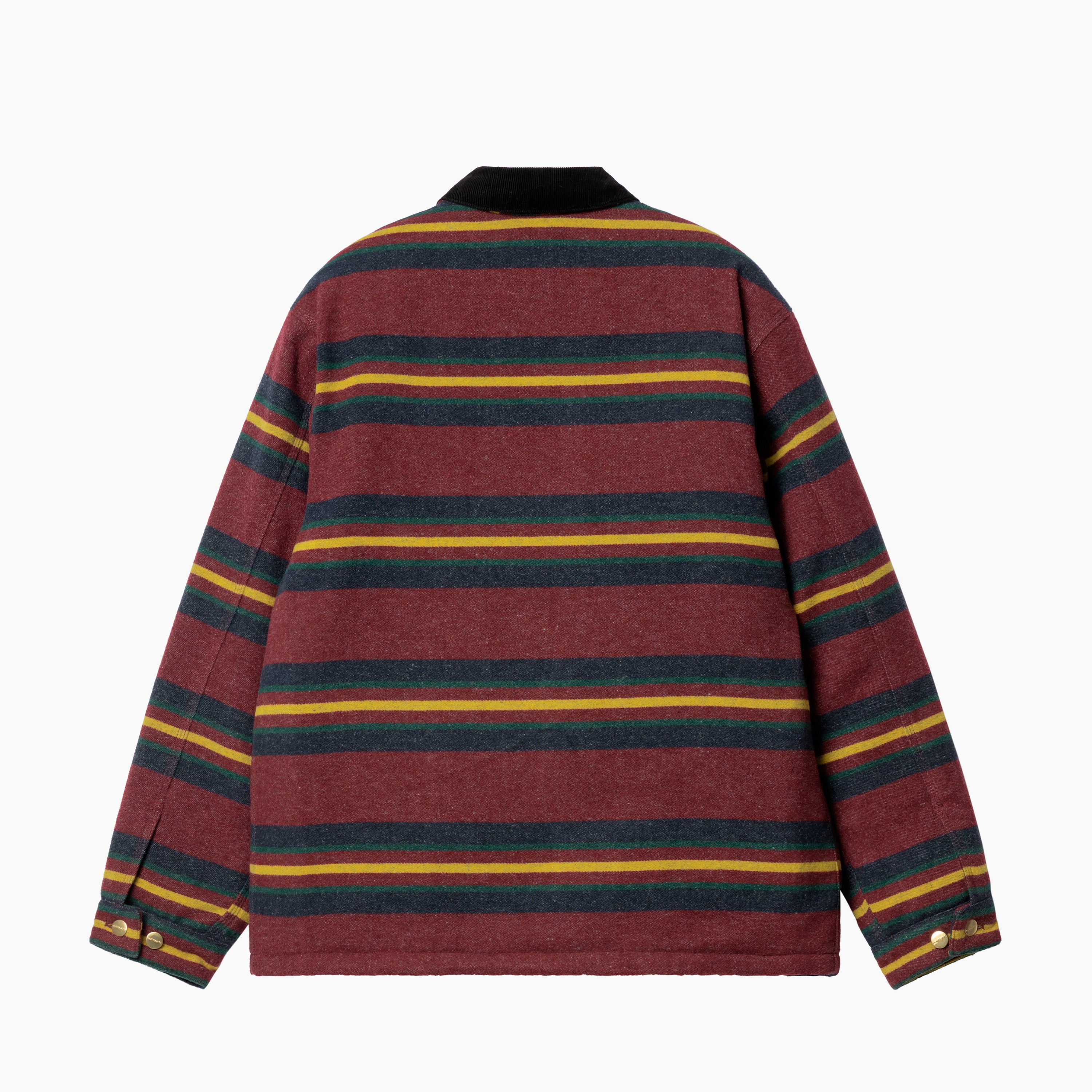 CARHARTT WIP OREGON JACKET STARCO STRIPE & BORDEAUX - I032254