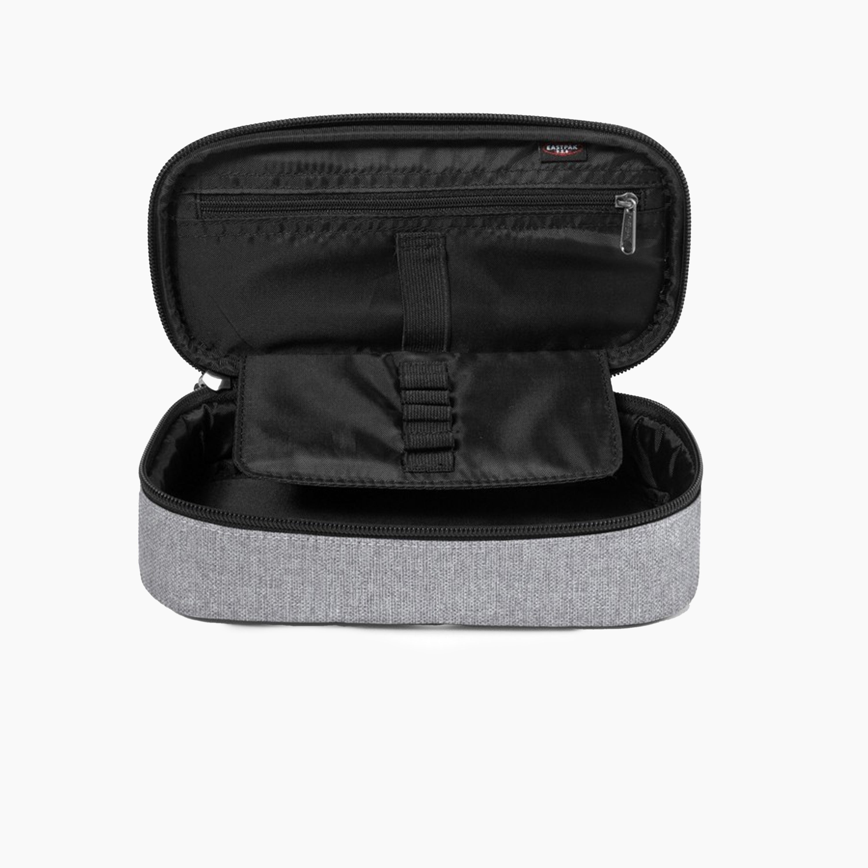 EASTPAK AB PENCILCASE OVAL XL SINGLE SUNDAY GRAY - EK00034A363