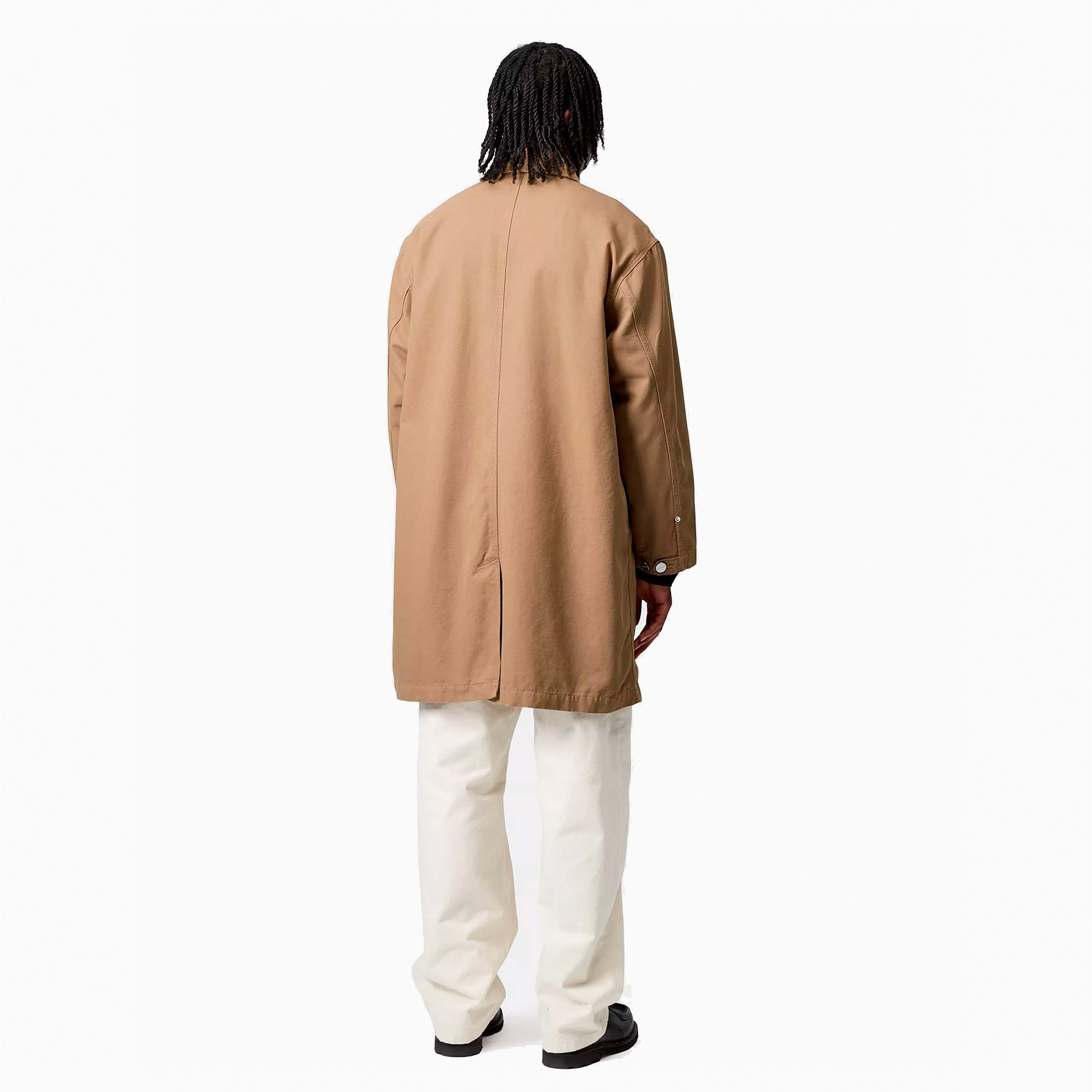 CARHARTT WIP WEBSTER COAT LEATHER RINSED I035618-3AF