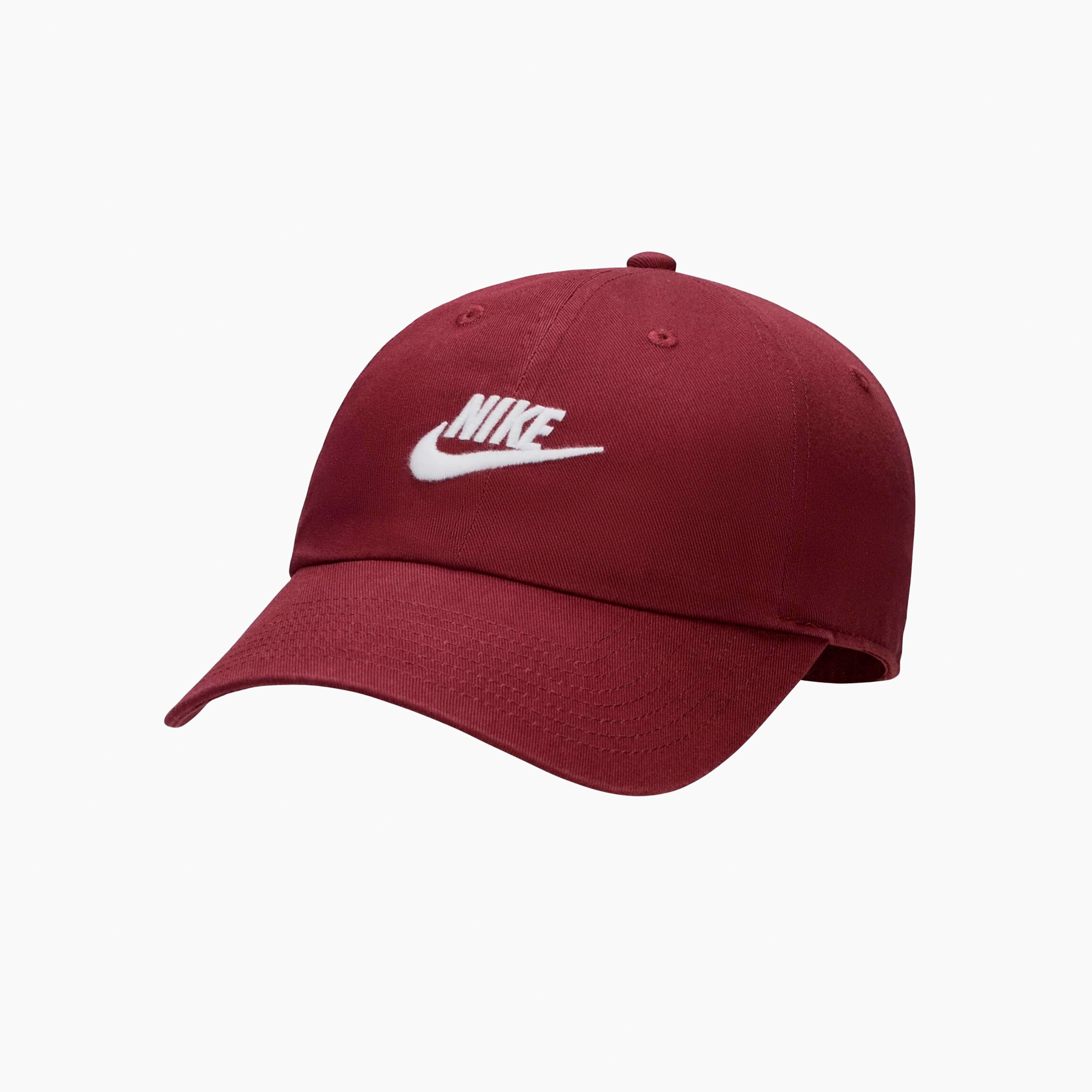 burgundy nike cap