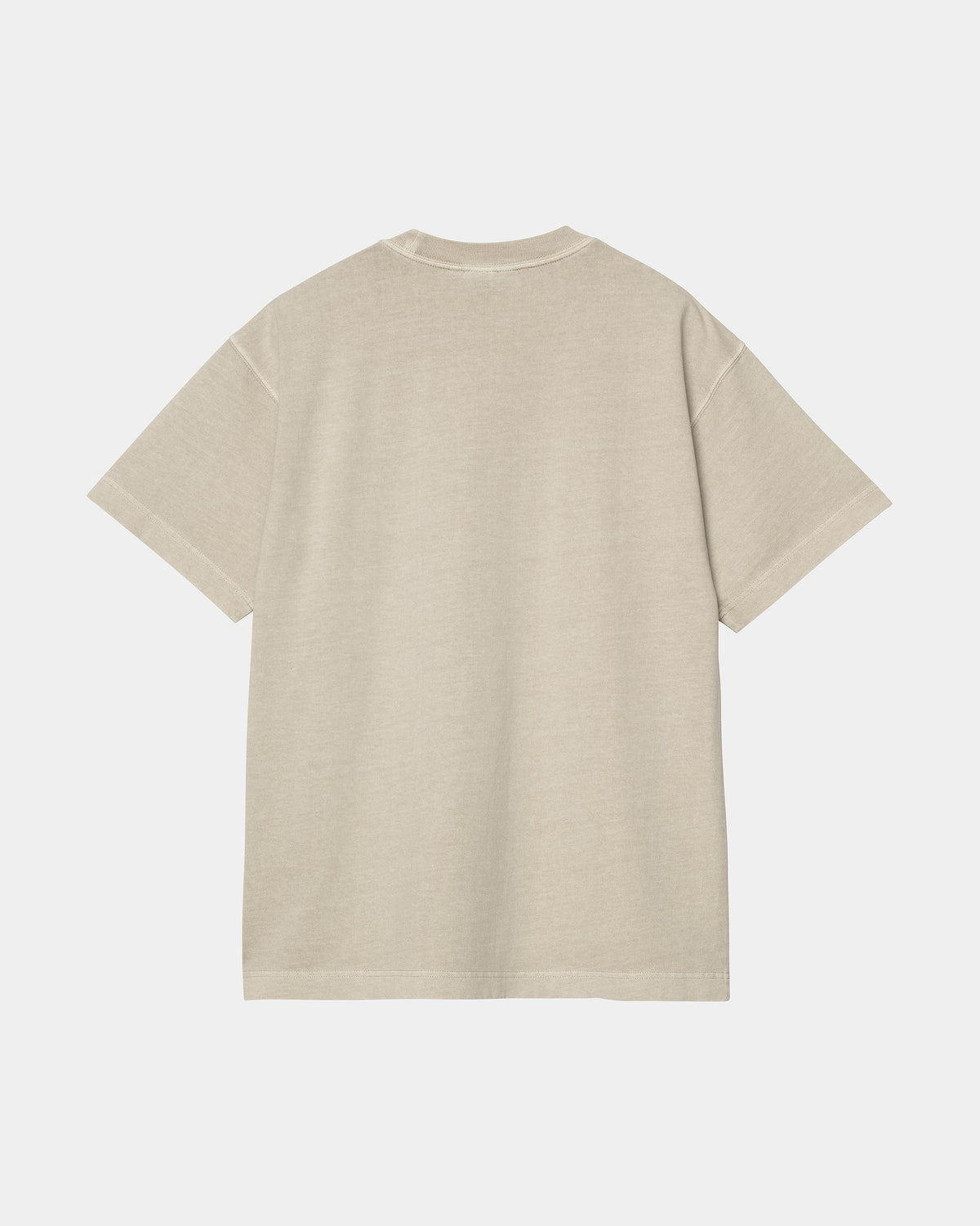 CARHARTT WIP S/S VISTA T-SHIRT FLEUR DE SEL GARMENT DYED I030780.2LP
