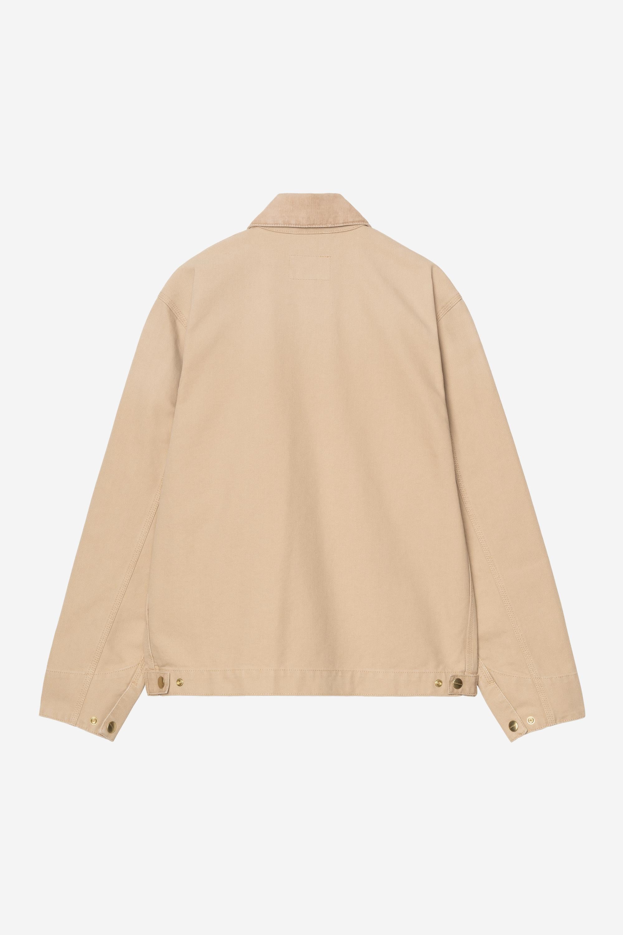 CARHARTT WIP DETROIT JACKET CANVAS DUSTY H BROWN I034819.0ME