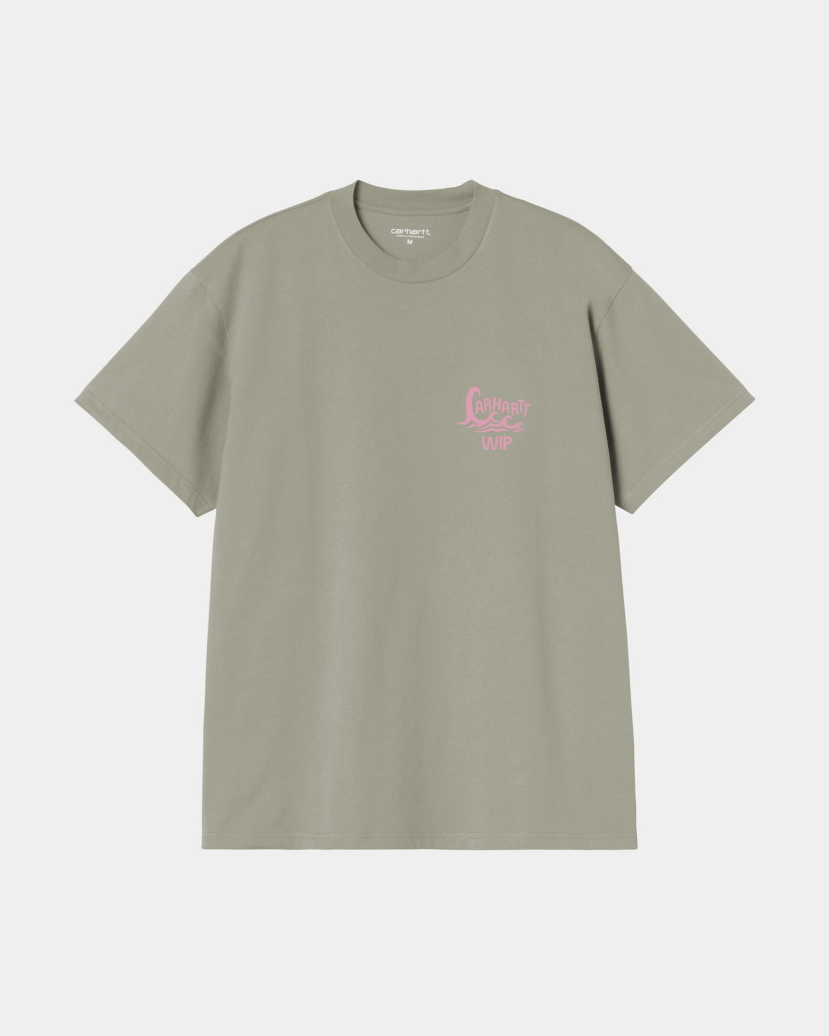 CARHARTT WIP S/S WAVES T-SHIRT SHADY GREEN I036889.3RF