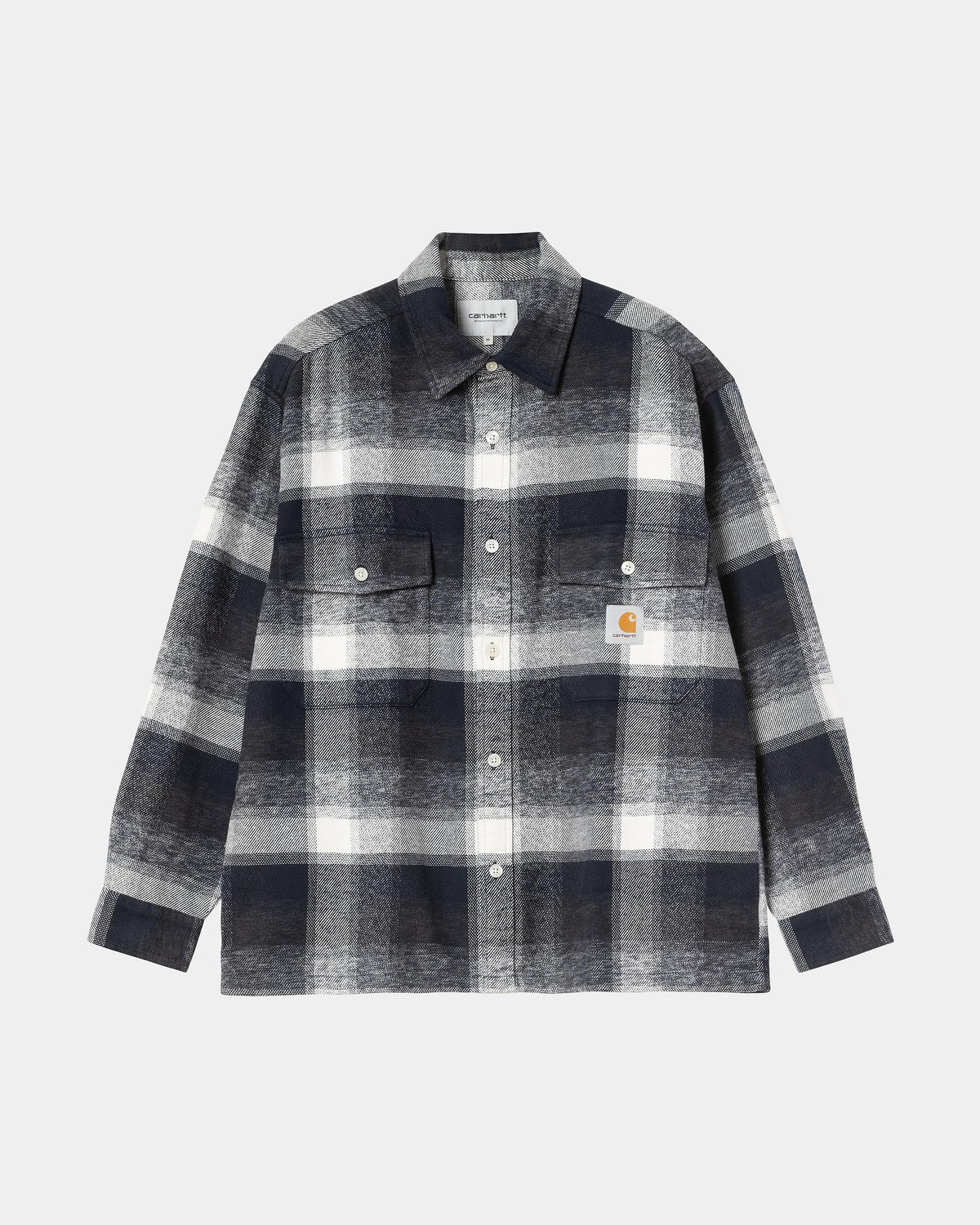 CARHARTT WIP L/S ESTERSON SHIRT ESTERSON CHECK DARK NAVY I037139.3ZH