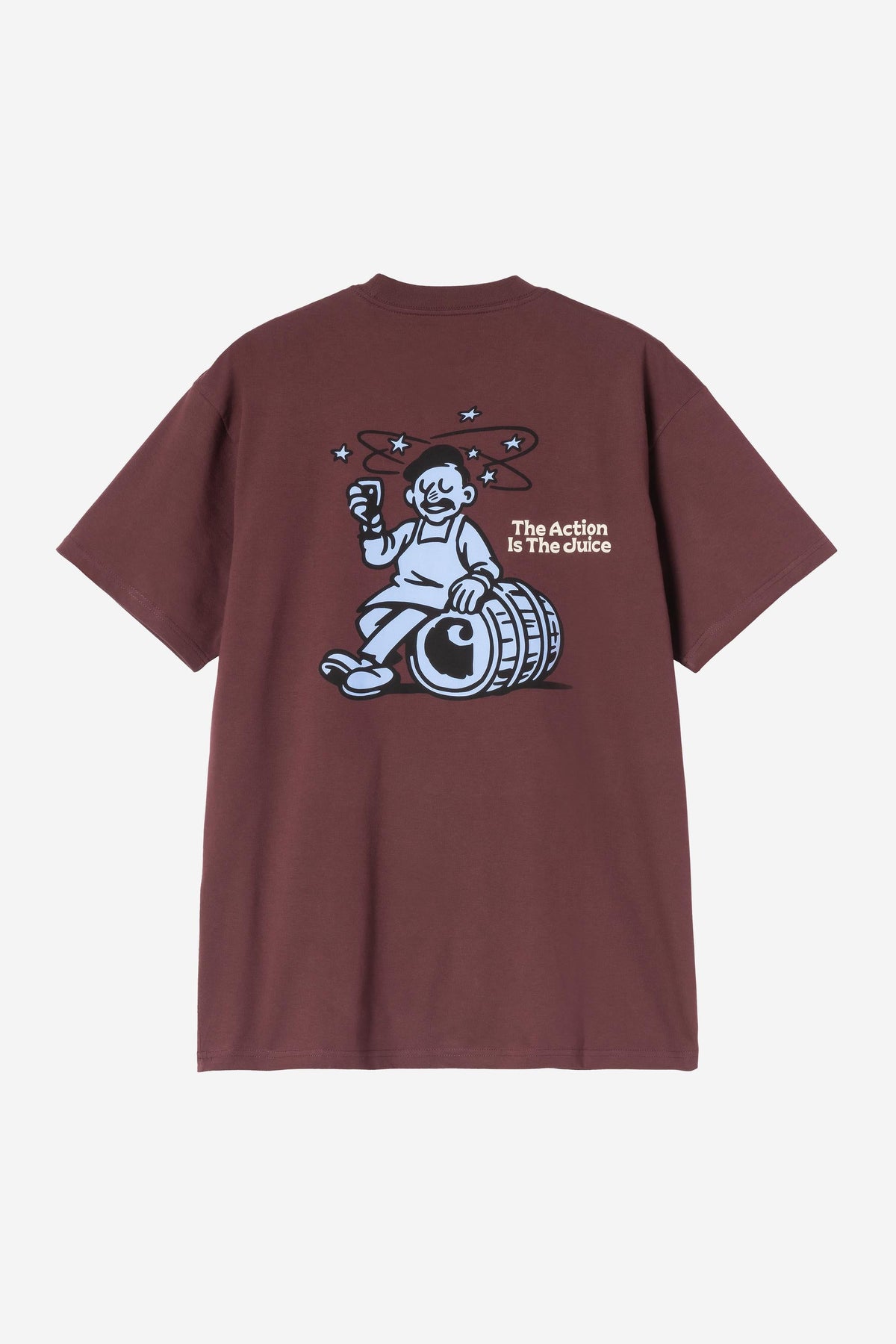 Carhartt WIP S/S Grape Picker T-Shirt Amarone