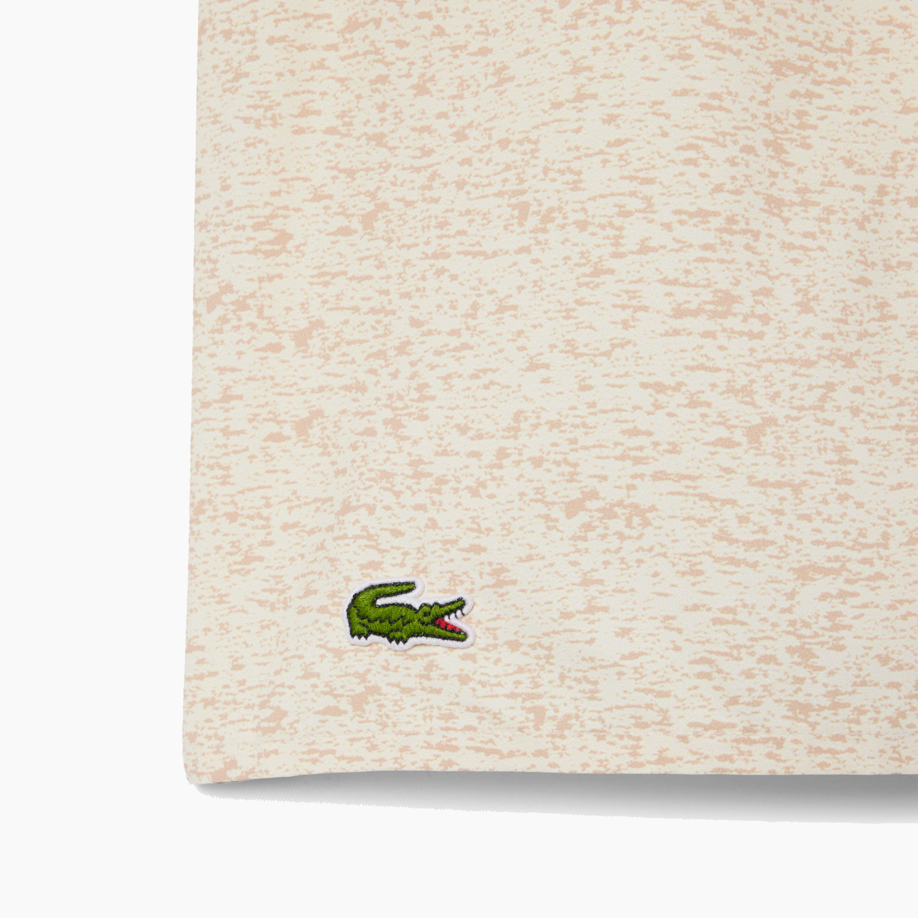 LACOSTE BOARDSHORT MID LENGTHS MALE ADULT BEIGE MH1842-419