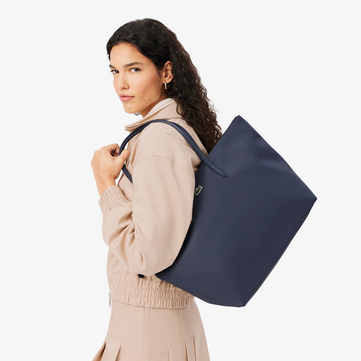 LACOSTE BOLSO SHOPPER GRANDE L.12.12 CONCEPT PENOMBRE NF1888PK