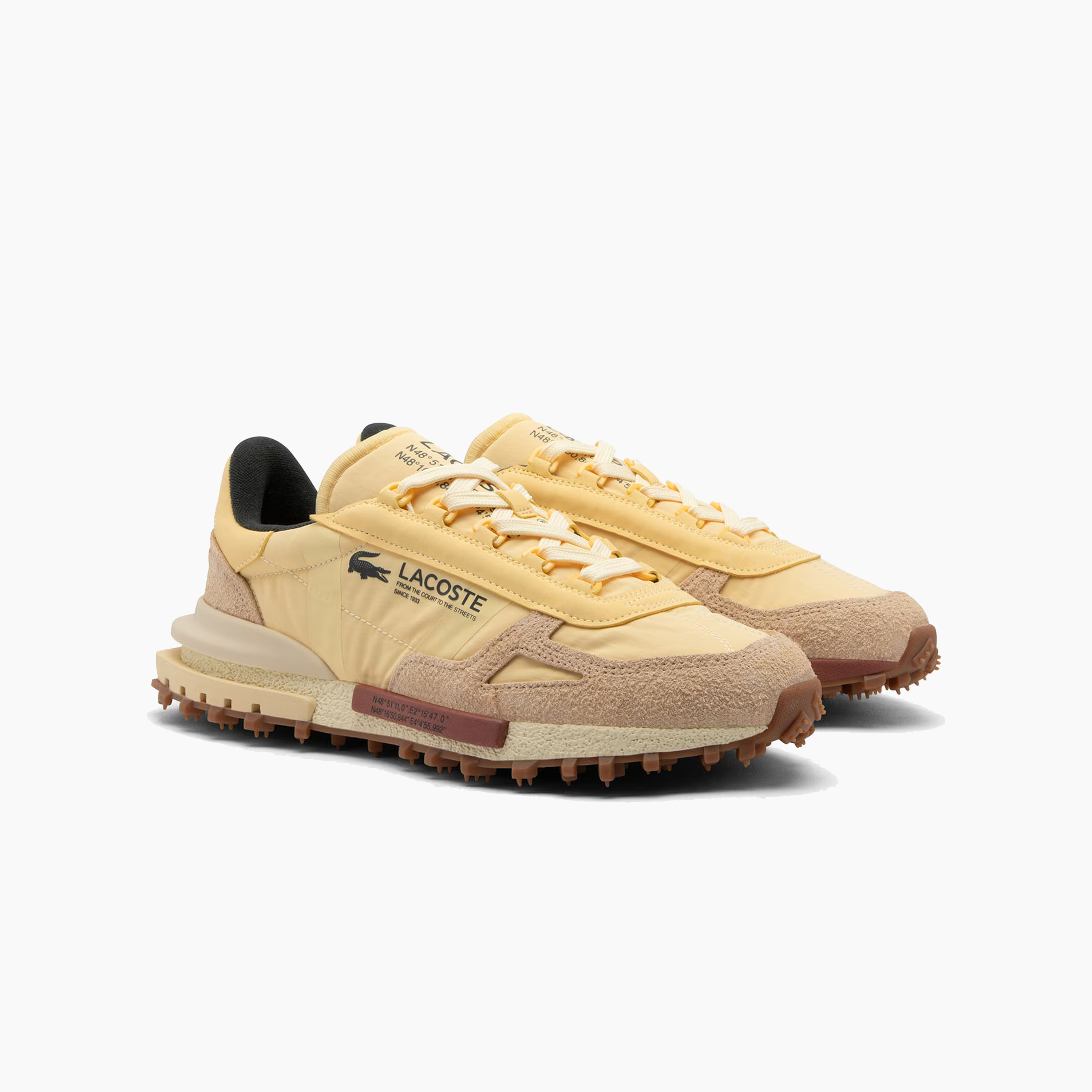 LACOSTE ELITE ACTIVE 225 LIGHT YELLOW GUM 50SMA0081-AB0