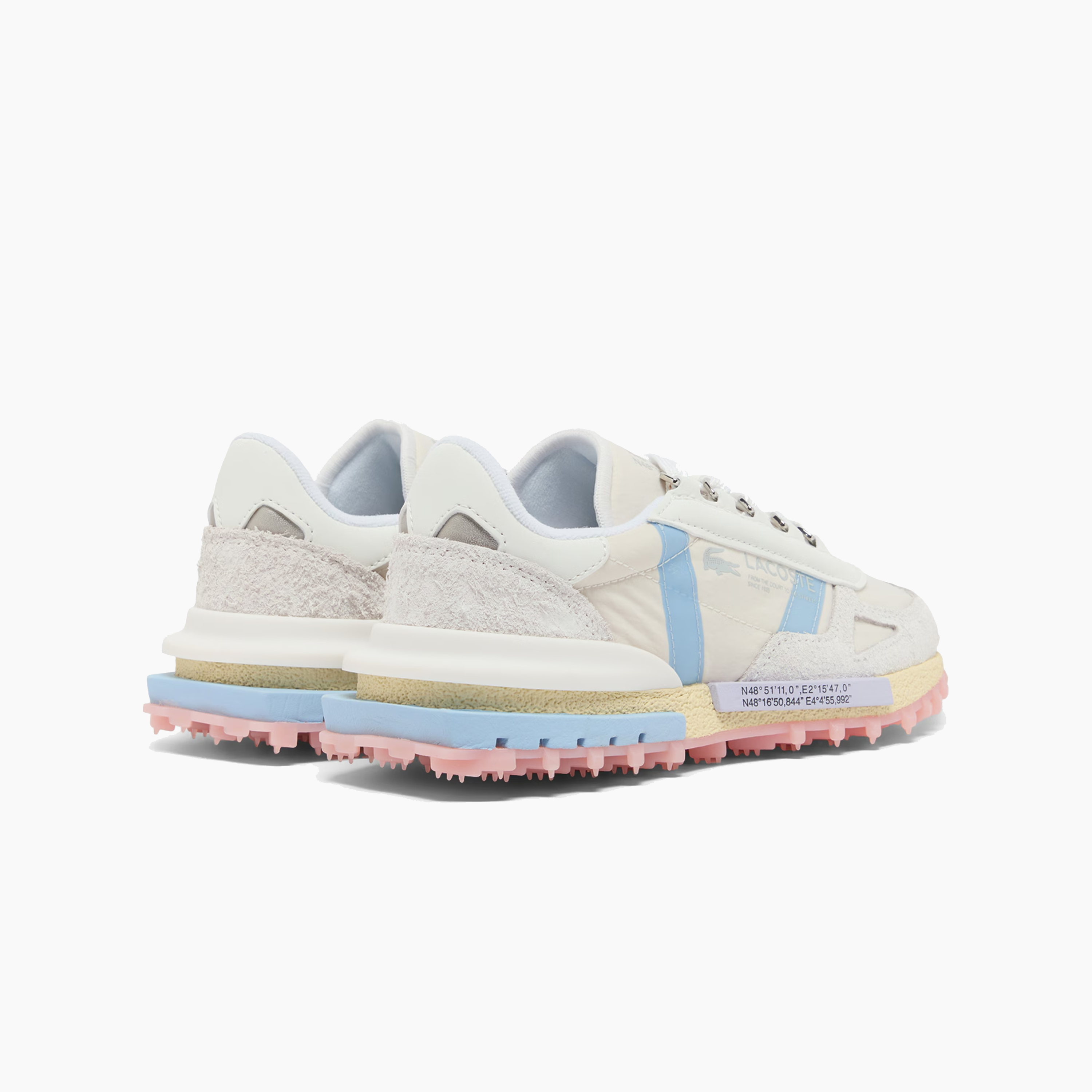 LACOSTE ELITE ACTIVE 225 OFF WHITE LIGHT BLUE 50SFA0074-WB8