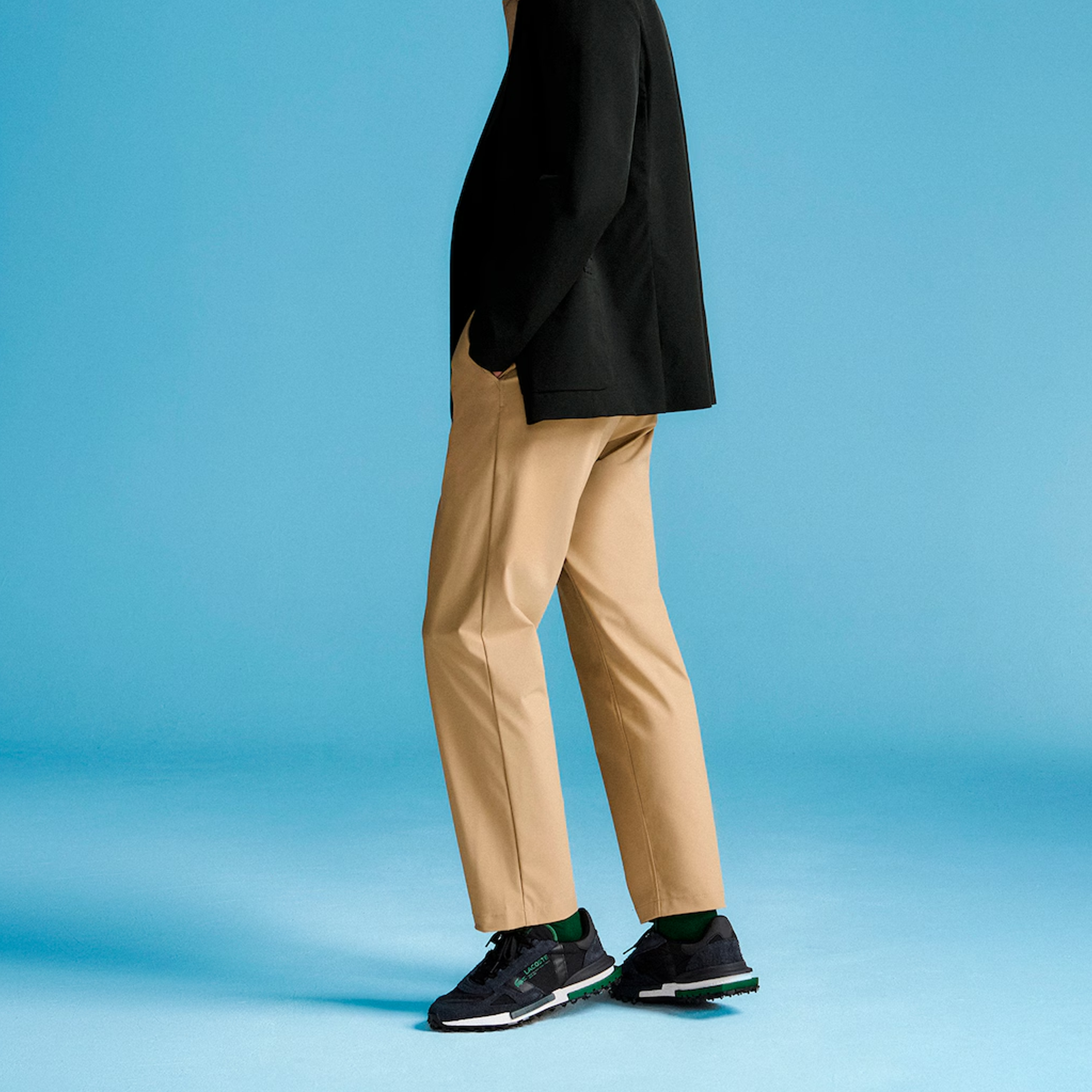 LACOSTE ELITE ACTIVE BLACK GREEN WHITE 51SMA0041-312