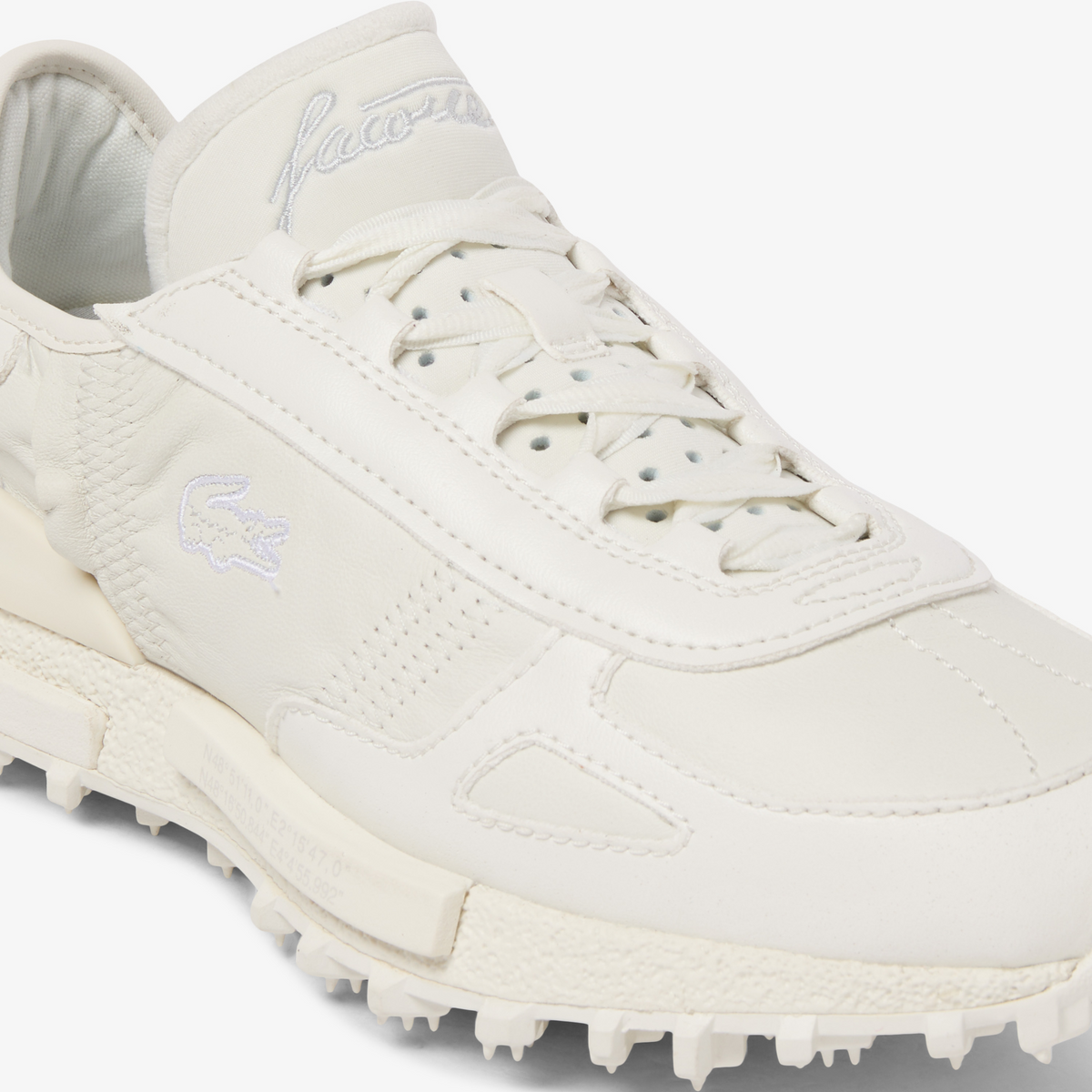 LACOSTE ELITE ACTIVE DE PIEL WHITE / WHITE 52SFA0066-21G