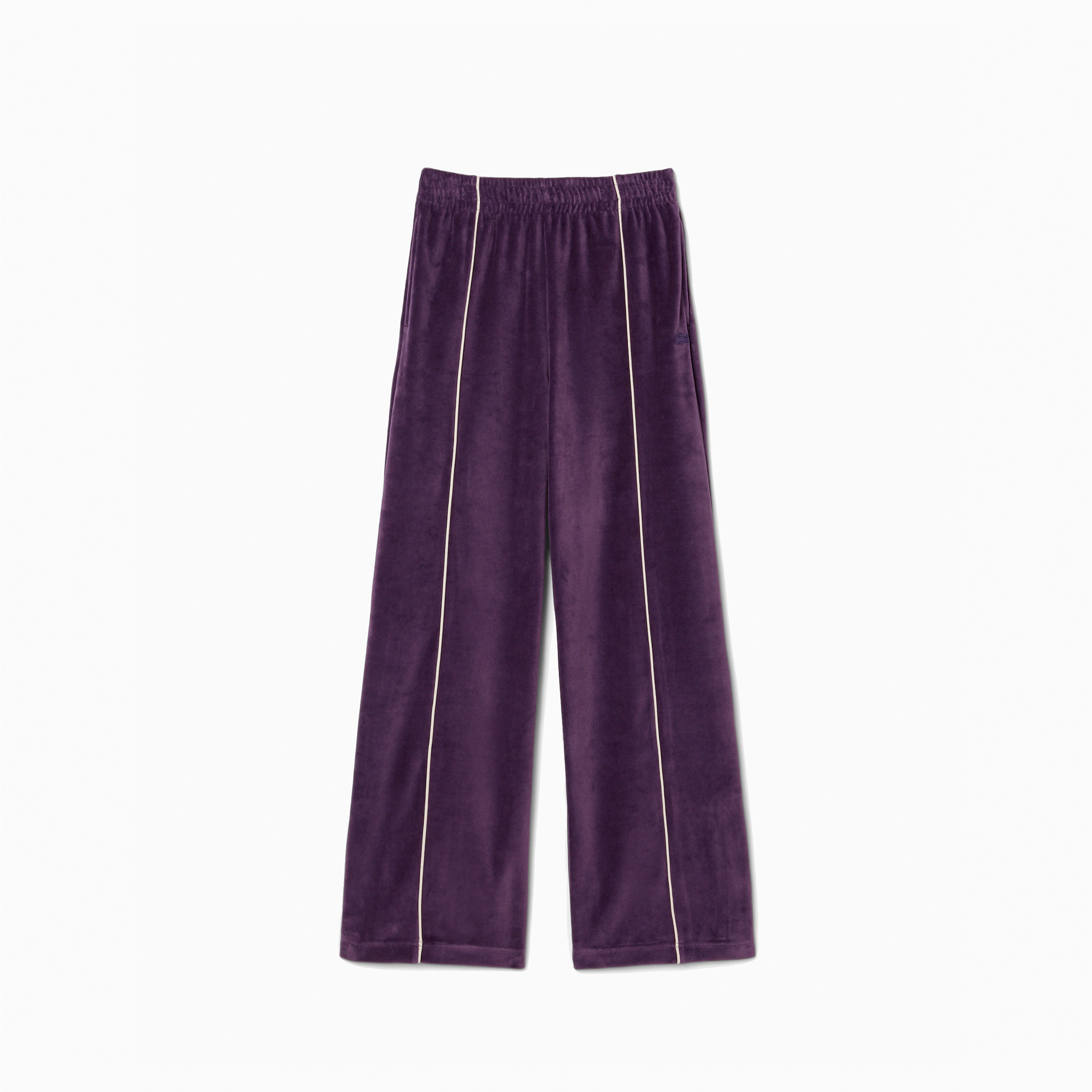 LACOSTE JOGGER VELVET VELOURS PURPLE XF5273-ZSV