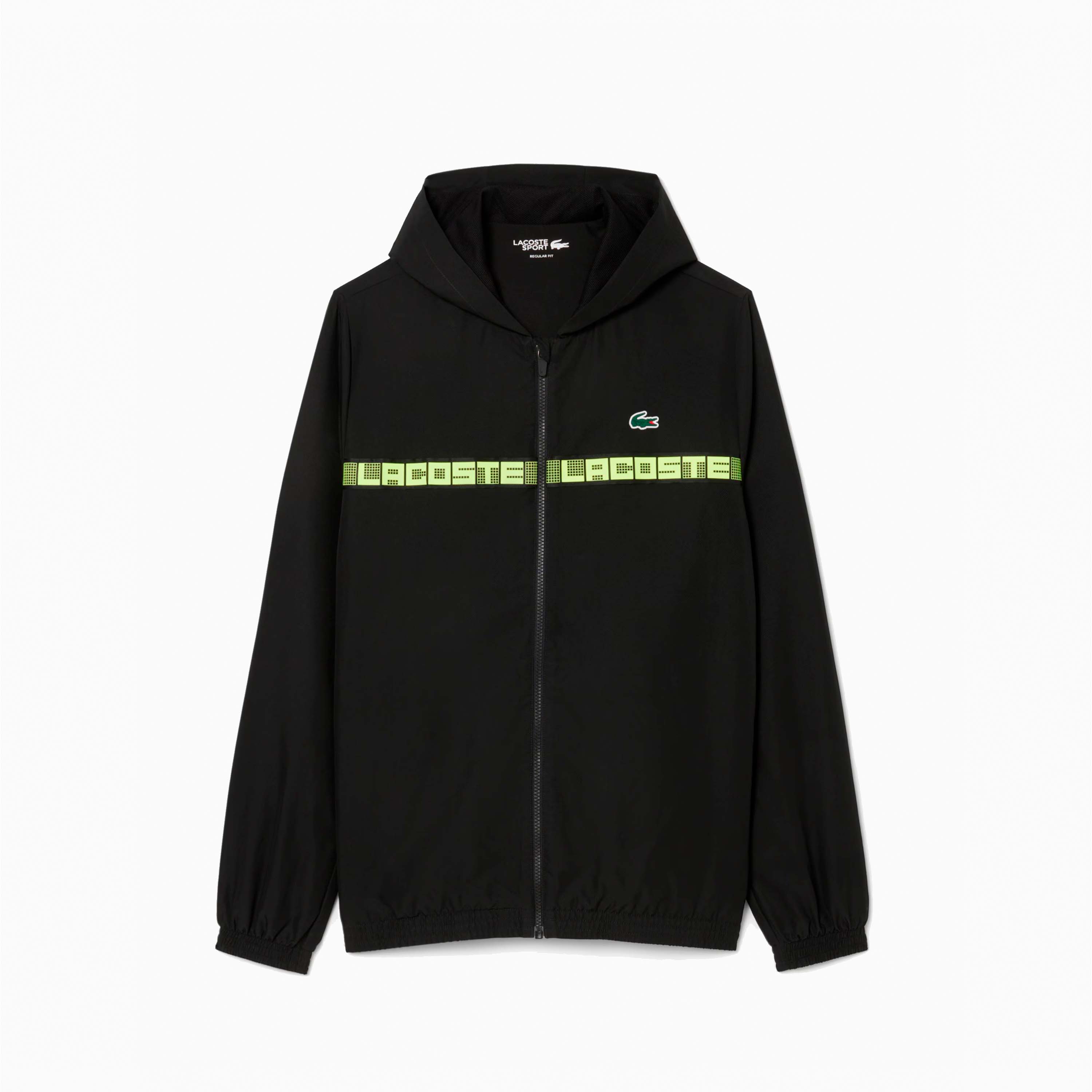LACOSTE LOGO STRIPE TENNIS TRACKSUIT BLACK WH4757-031