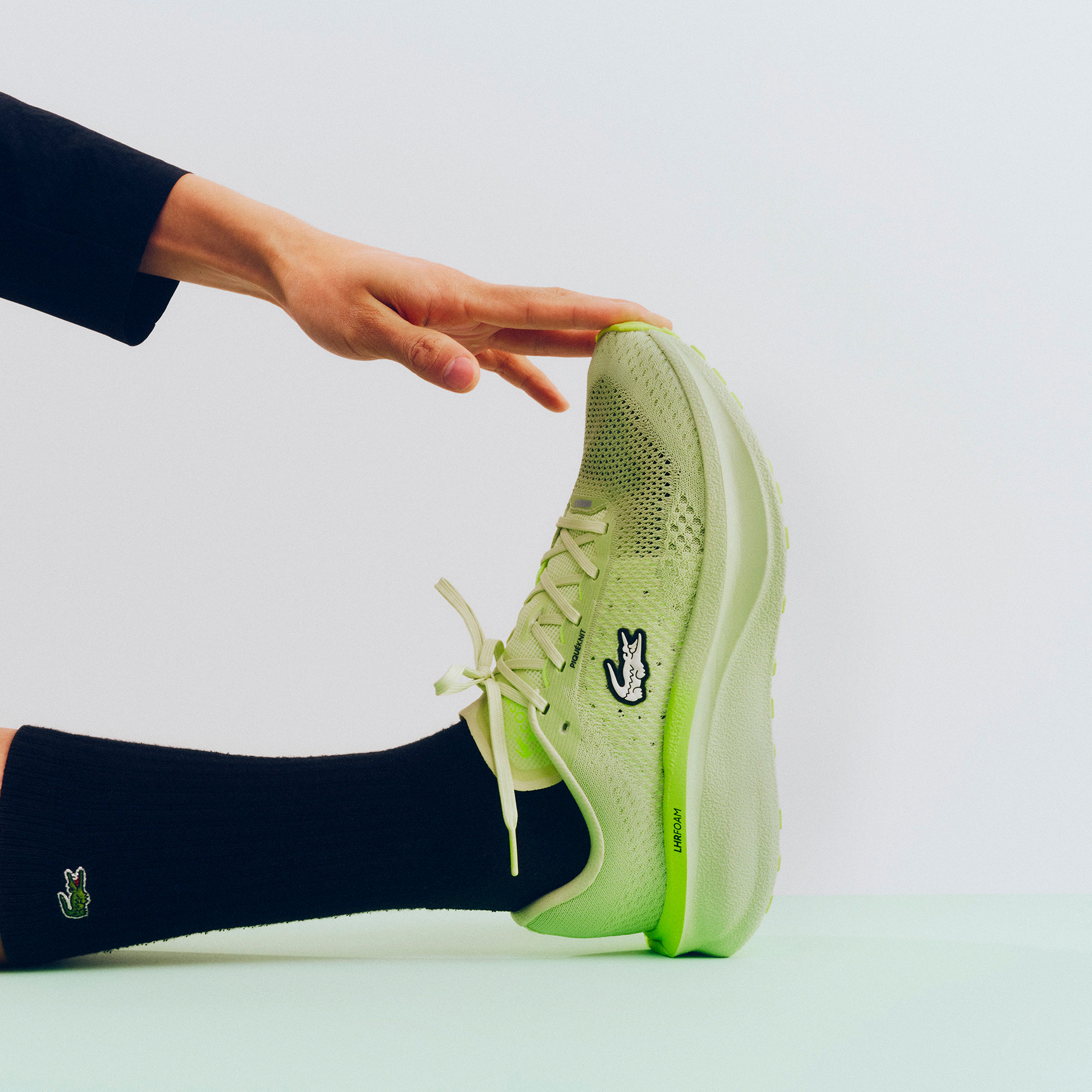 LACOSTE NEO RUN2 GREEN 51SMA0026-L2G