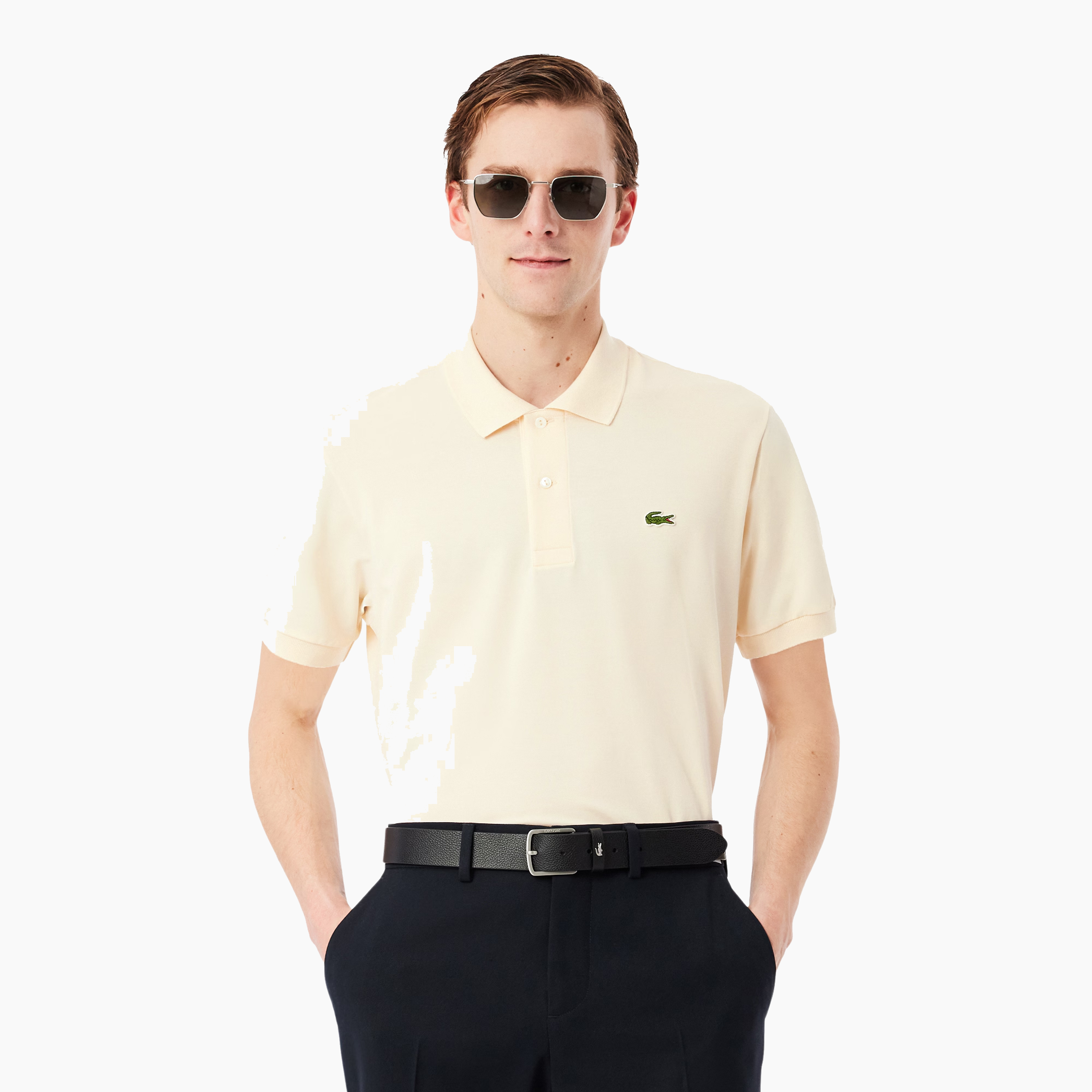 LACOSTE POLO L.12.12 LIGHT BEIGE PH9851-056
