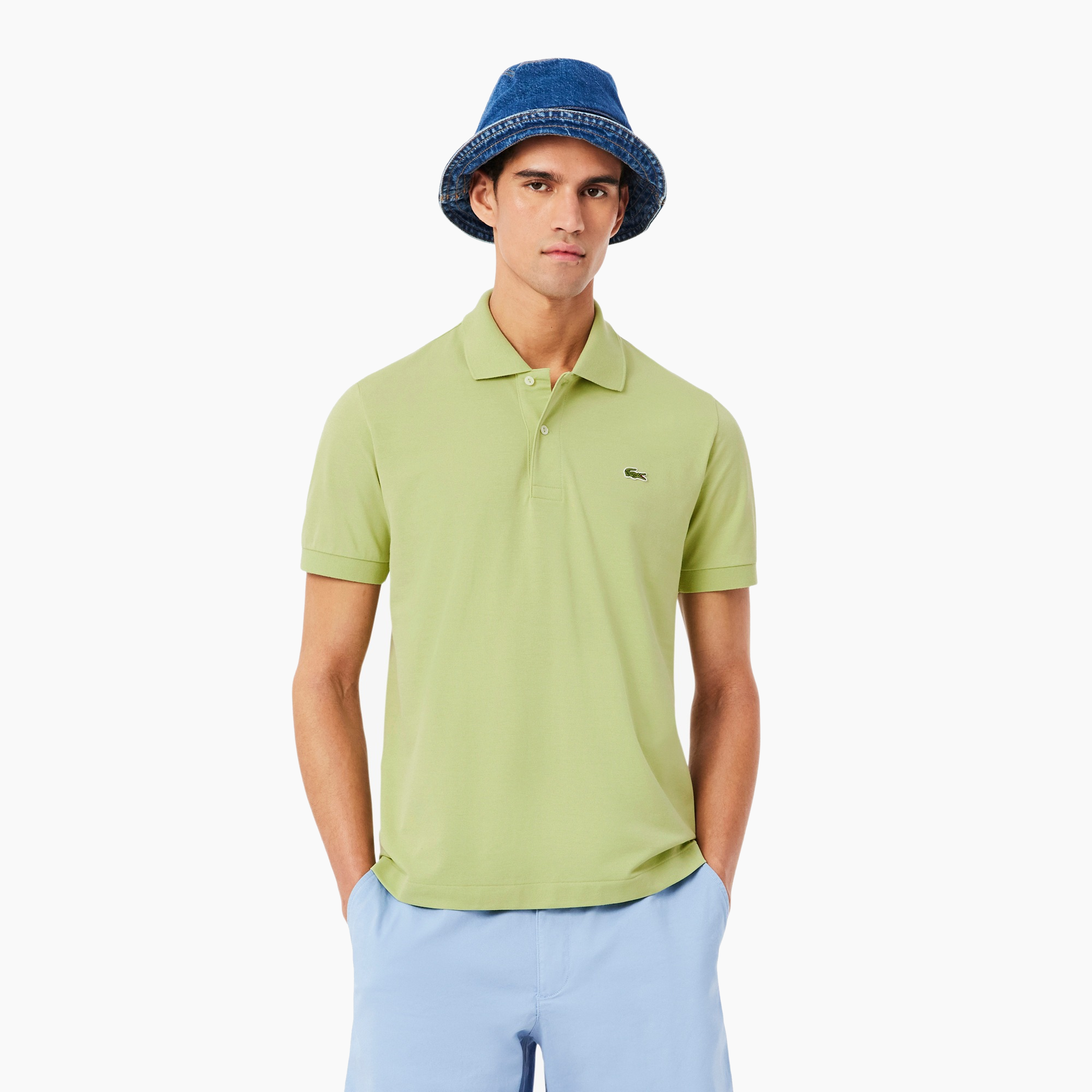 LACOSTE POLO L.12.12 LIGHT GREEN PH9851-UYB