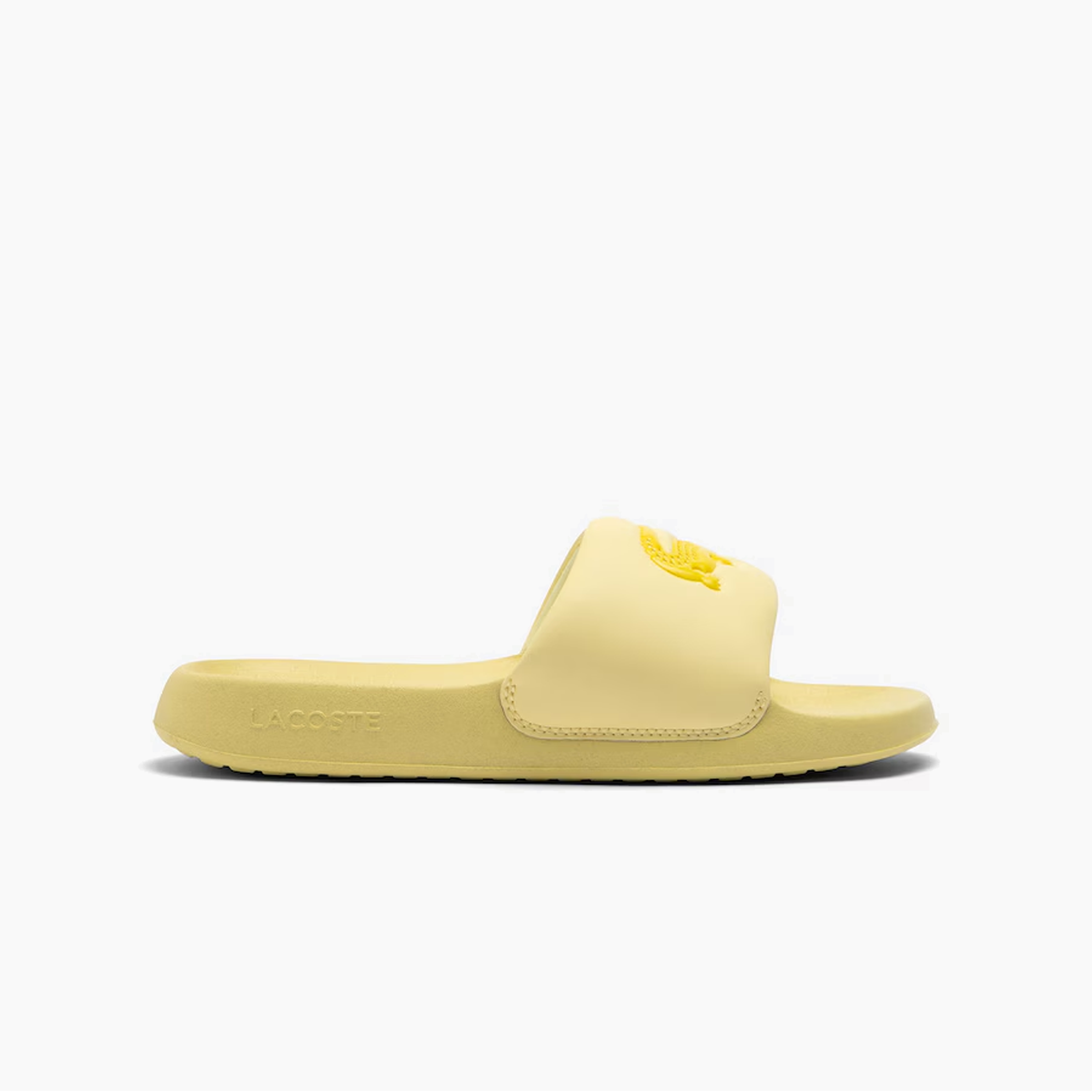 LACOSTE SERVE SLIDE 1.0 125 1 CFA YELLOW 49CFA0022-AMG