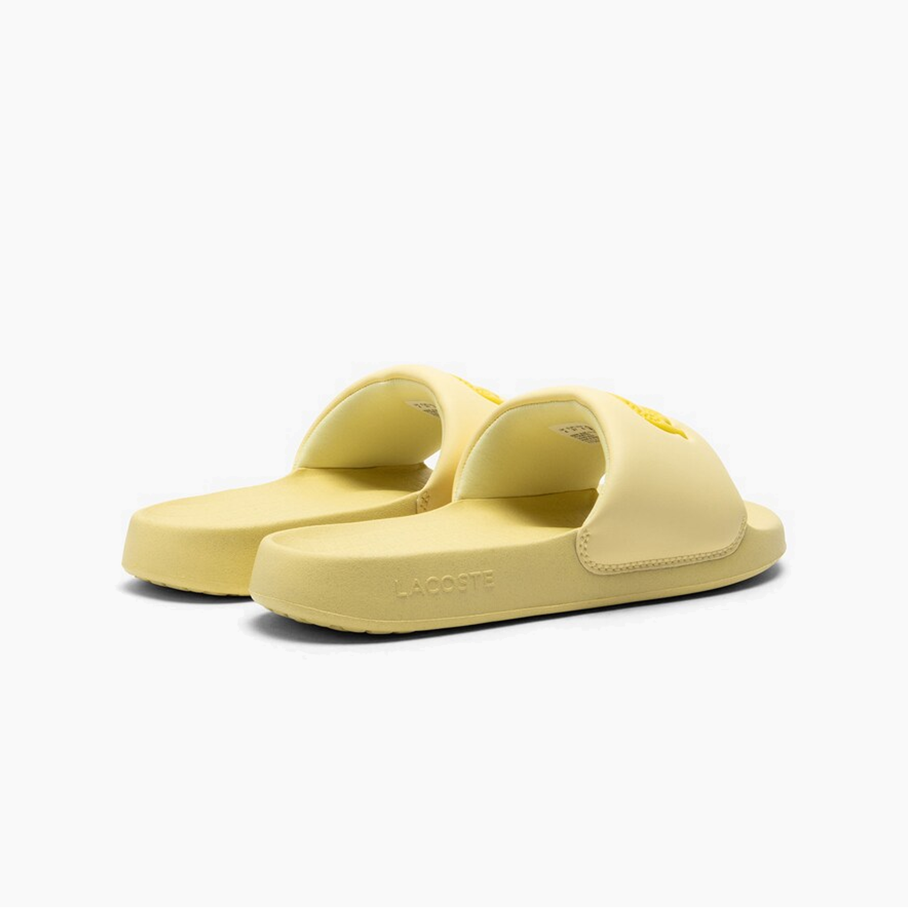 LACOSTE SERVE SLIDE 1.0 125 1 CFA YELLOW 49CFA0022-AMG