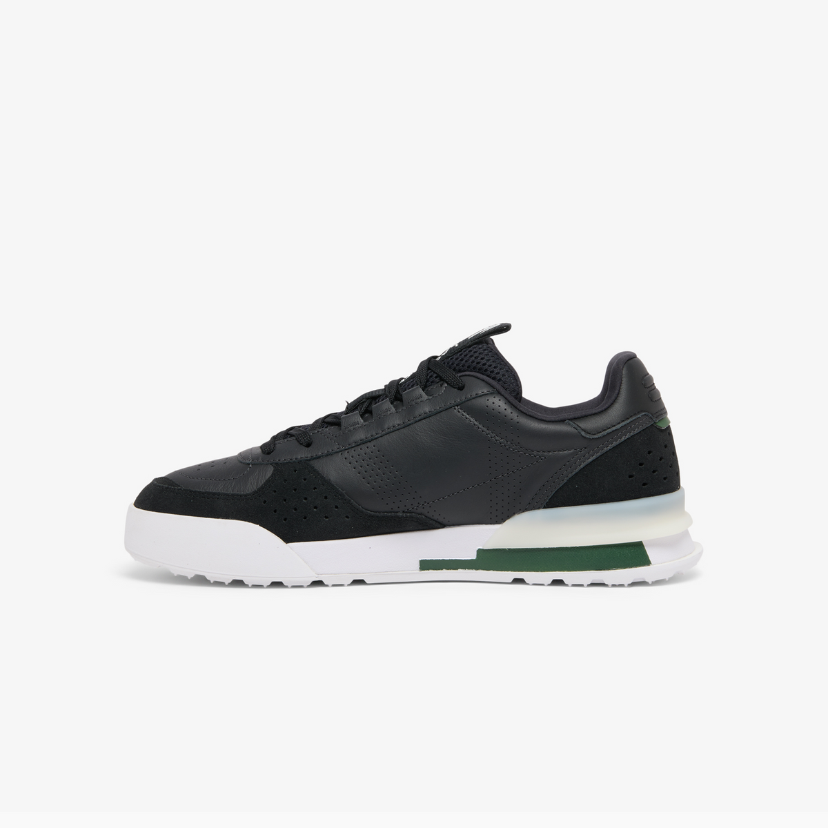 LACOSTE SLAM BREAK DE PIEL OFF BLACK / OFF WHITE 52SMA0038