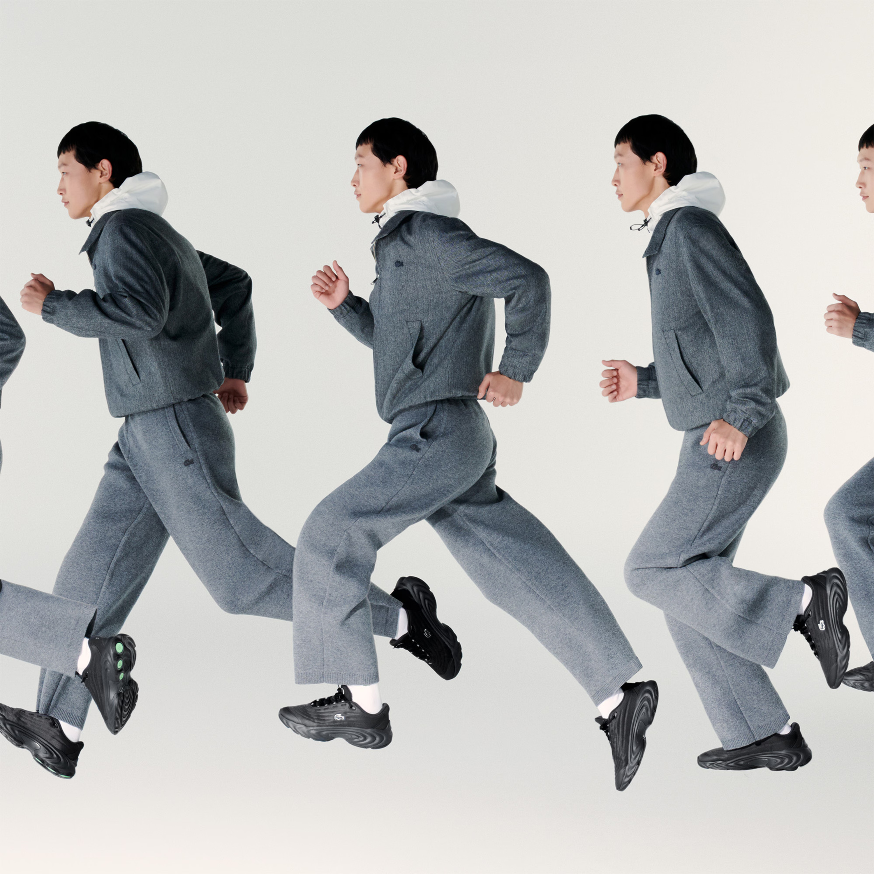 LACOSTE SPINOR 225 BLACK 50SMA0166-17C