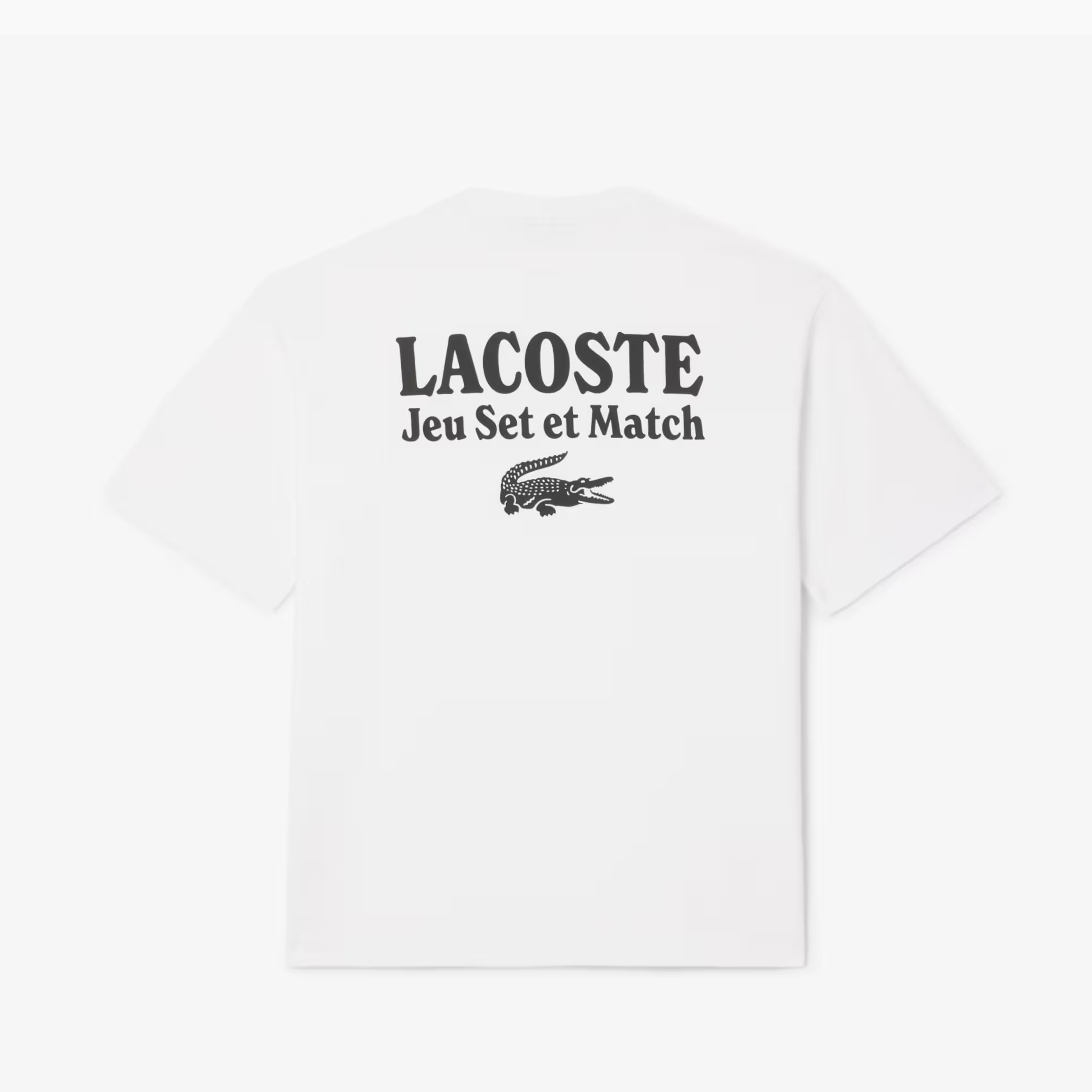 LACOSTE TEE LOOSE FIT BLANCO TH5950-001