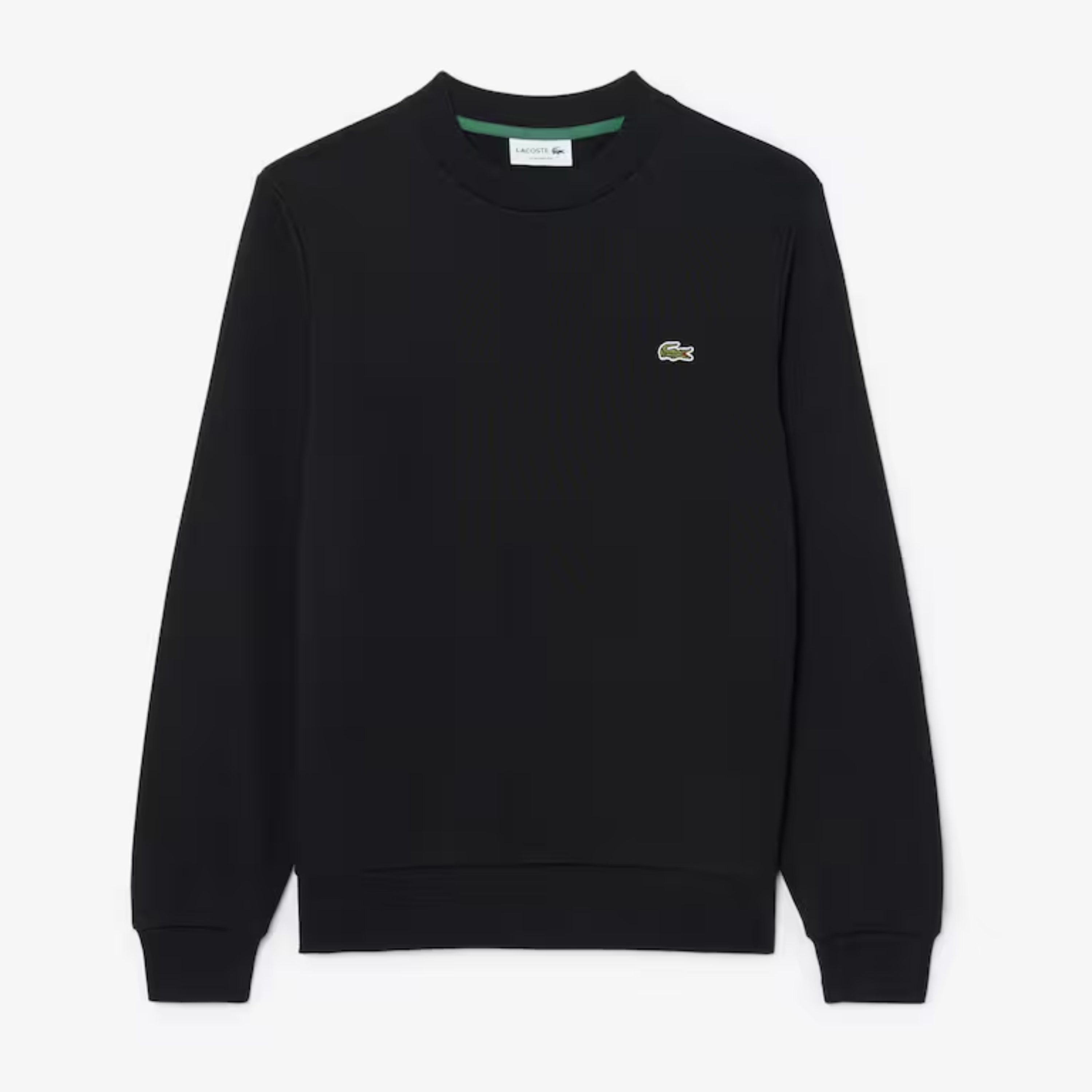 LACOSTE SWEATSHIRT COL ROND BLACK SH9801-031