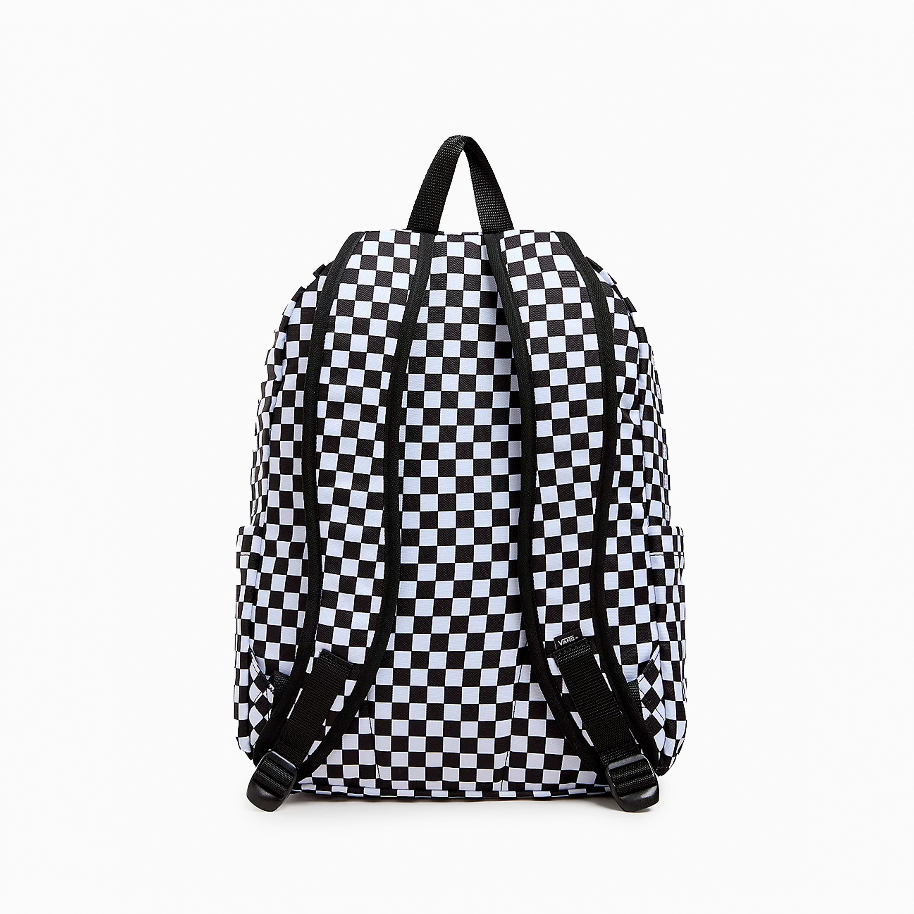 SAC À DOS VANS OLD SKOOL À CARREAUX NOIR ET BLANC - VN000H4XY28";;"