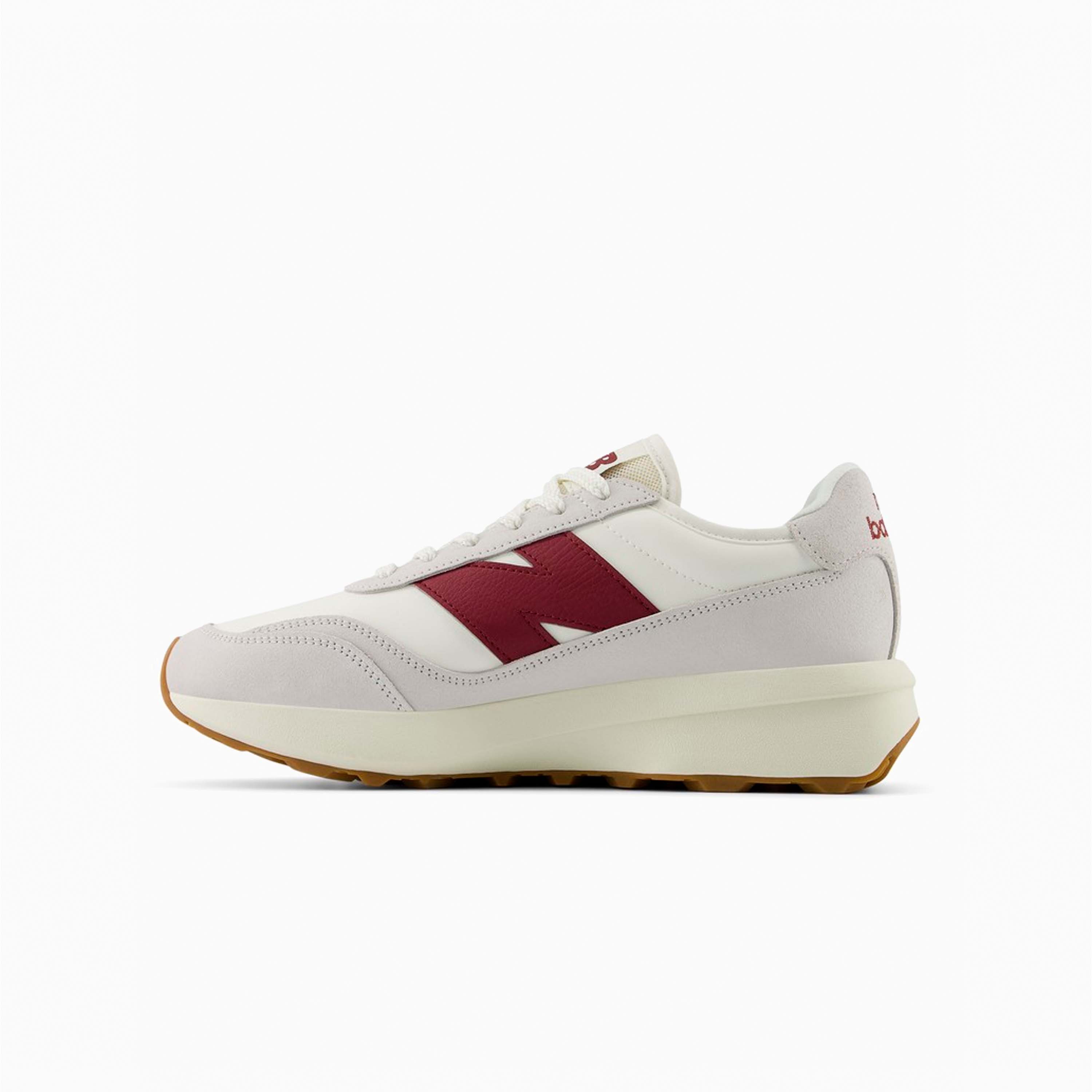 NEW BALANCE 370 BEIGE & BURGUNDY - U370CB