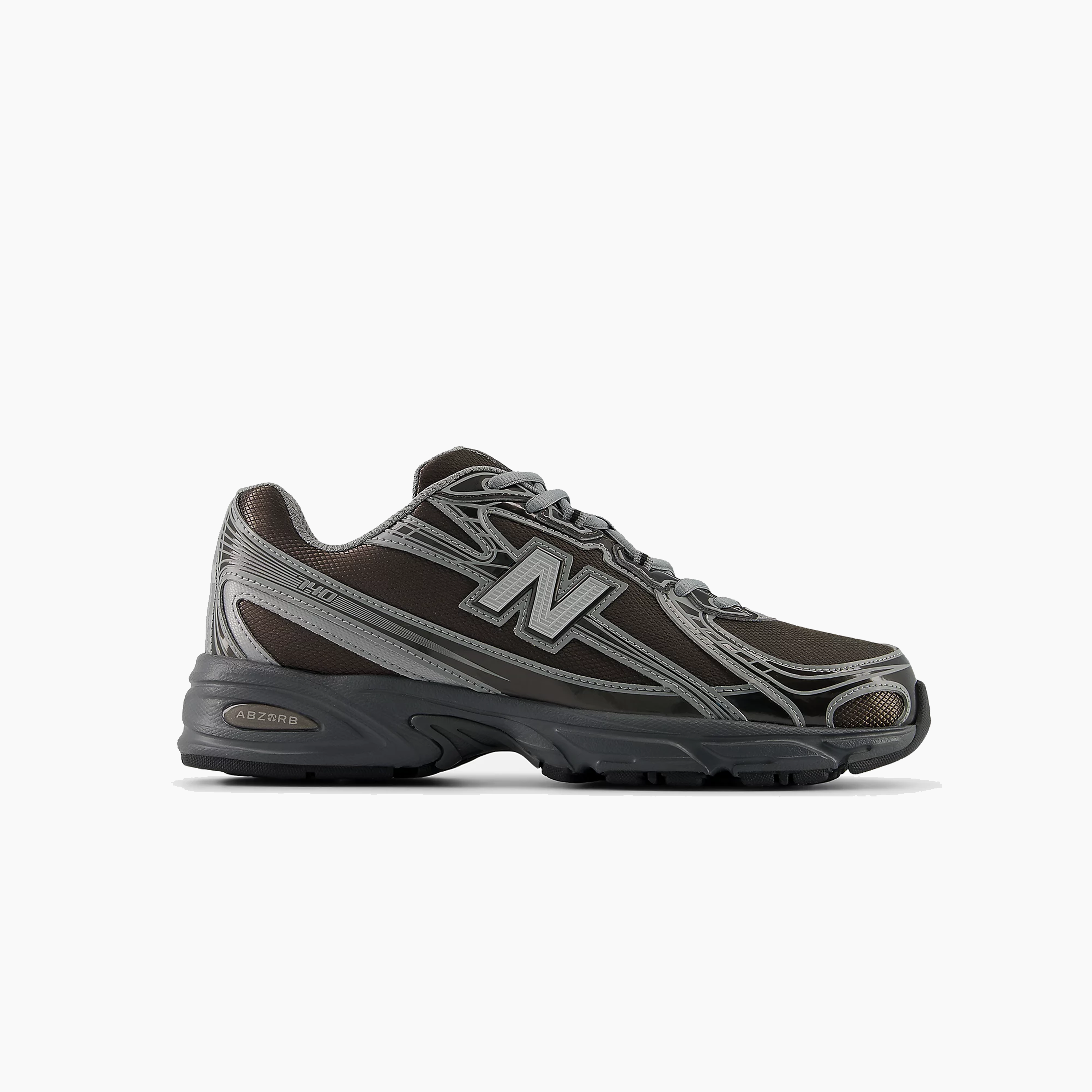 NEW BALANCE 740 BLACK CASTLEROCK METALIC SILVER U7407YI
