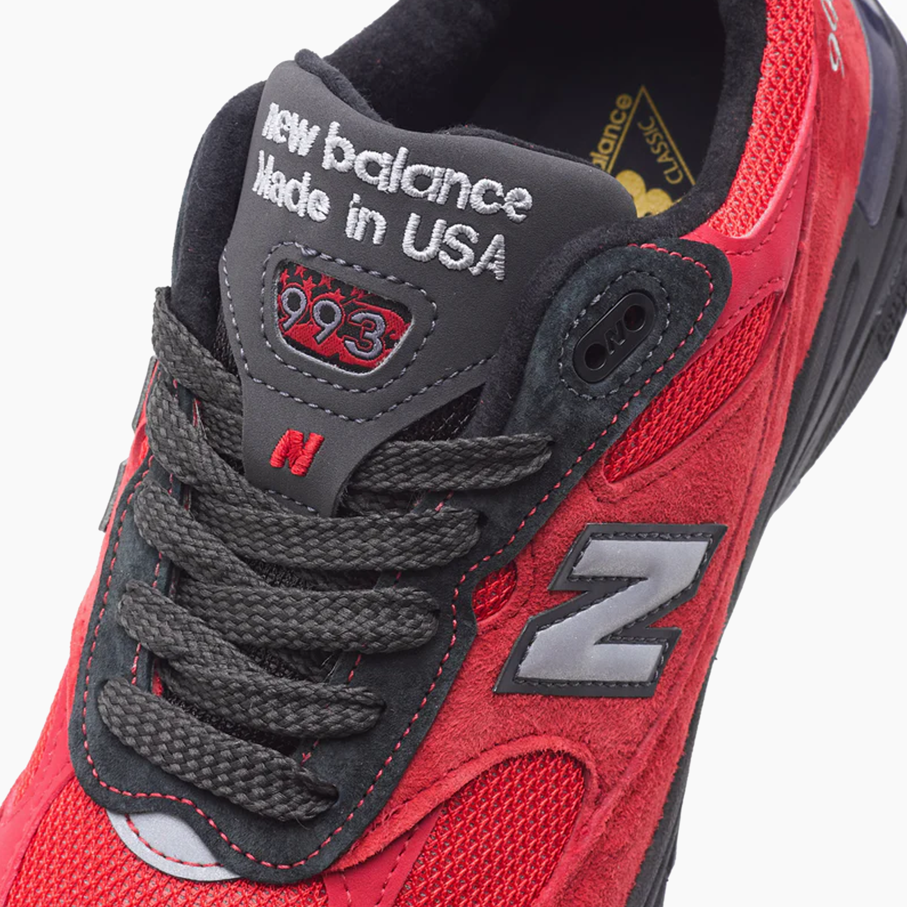 NEW BALANCE 993 MADE IN USA RED BLACK U9935CX