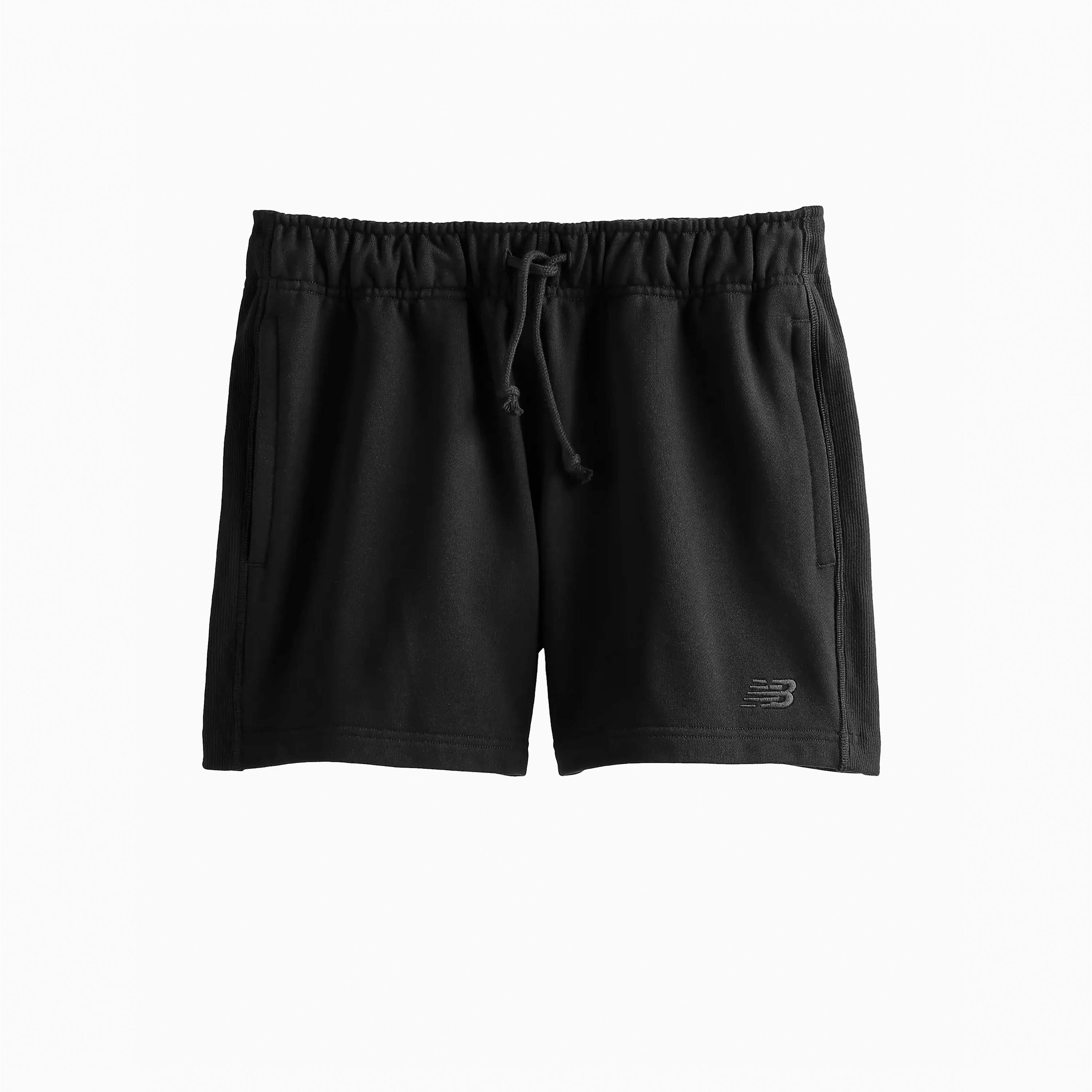 New Balance Athletics French Terry Shorts, Größe 5, Schwarz, MS41511