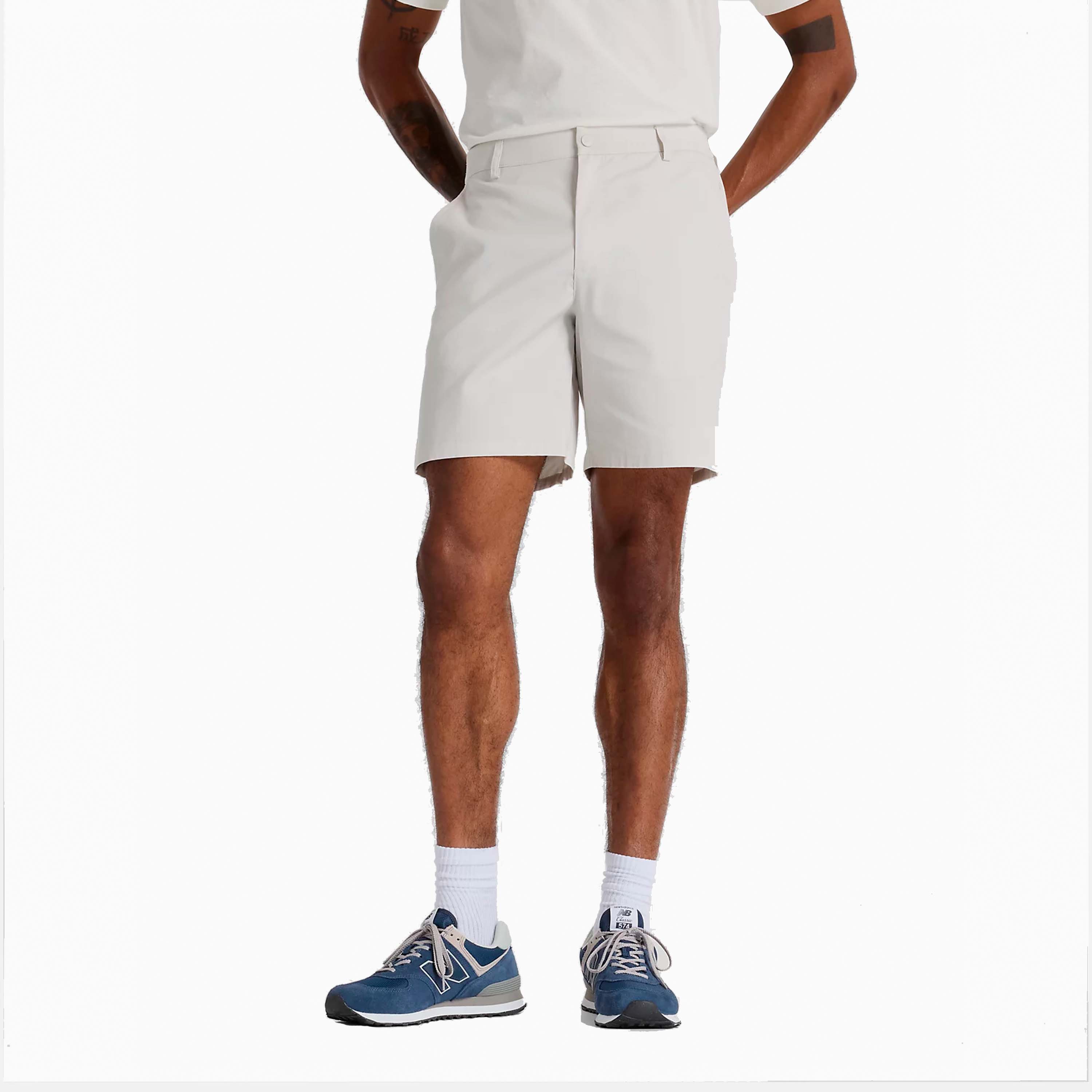 New Balance Athletics Standard Shorts 7 Grau - MS51583